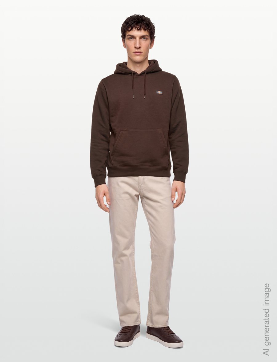 Dickies - OAKPORT HOODIE - hoodies - chocolate brown - 0