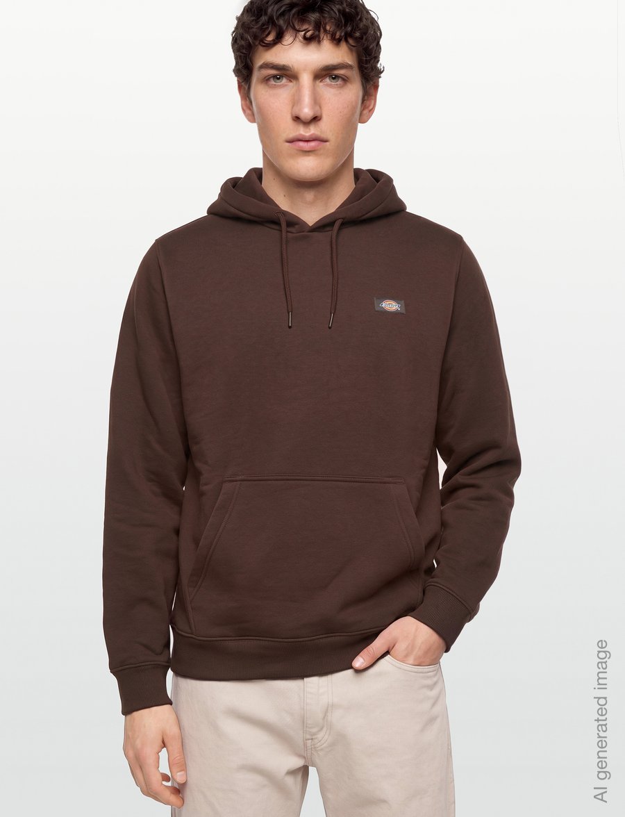 Dickies - OAKPORT HOODIE - hoodies - chocolate brown - 3