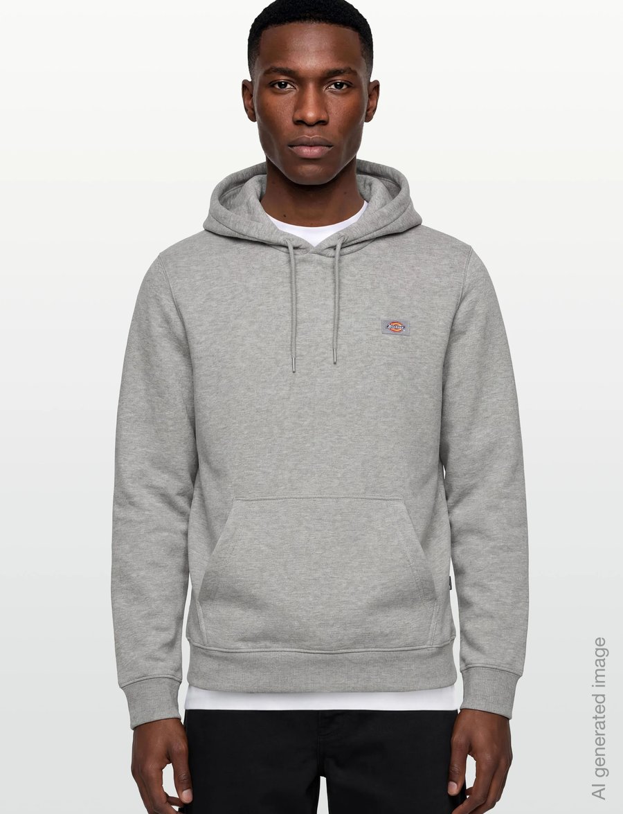 Dickies - OAKPORT HOODIE - hættetrøjer - heather grey - 3