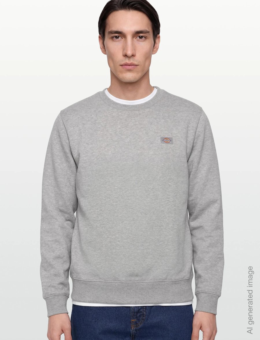 Dickies - OAKPORT SWEATSHIRT - shop efter stil - heather grey - 3