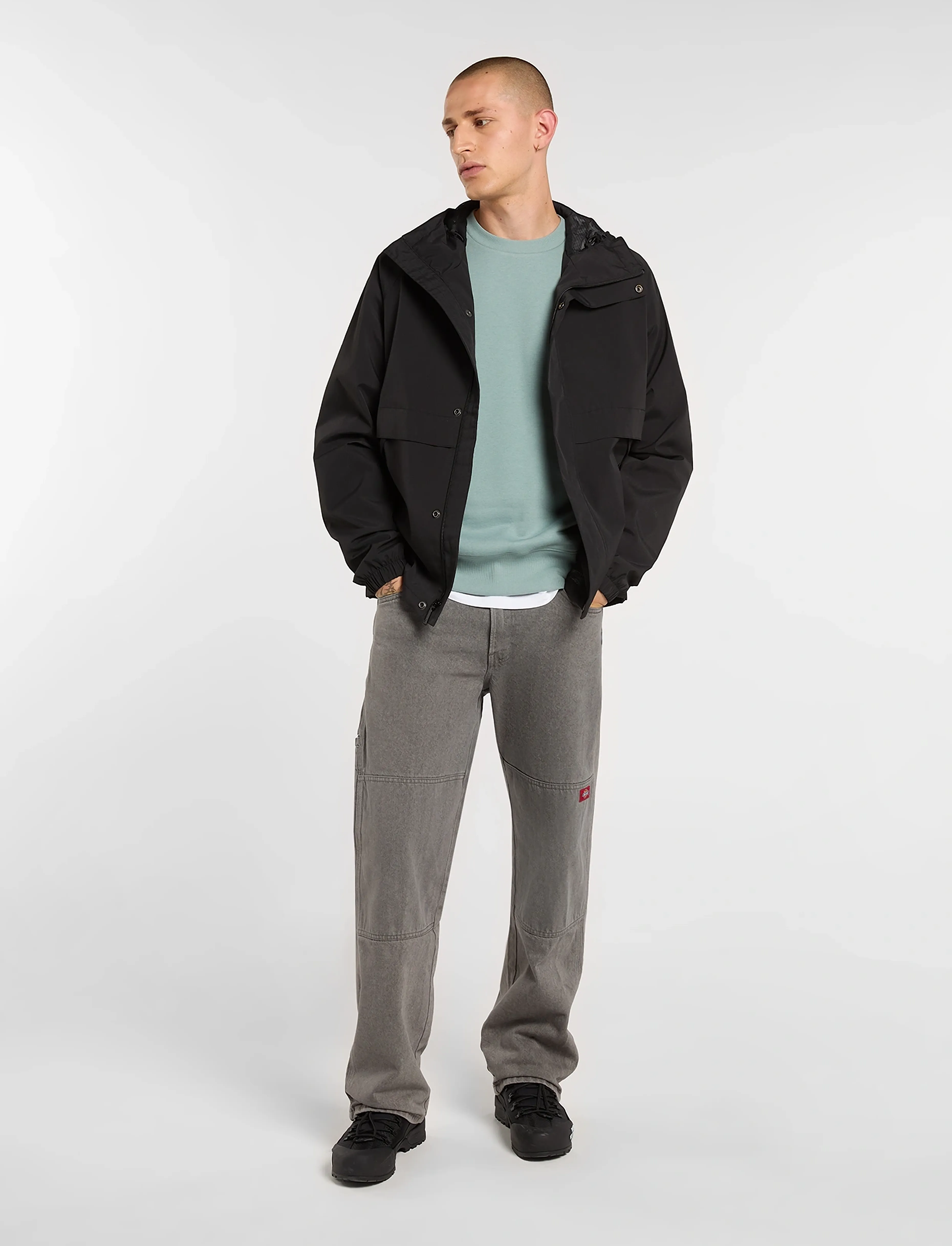 Dickies - OAKPORT SWEATSHIRT - shoppa efter stil - stormy sea - 4