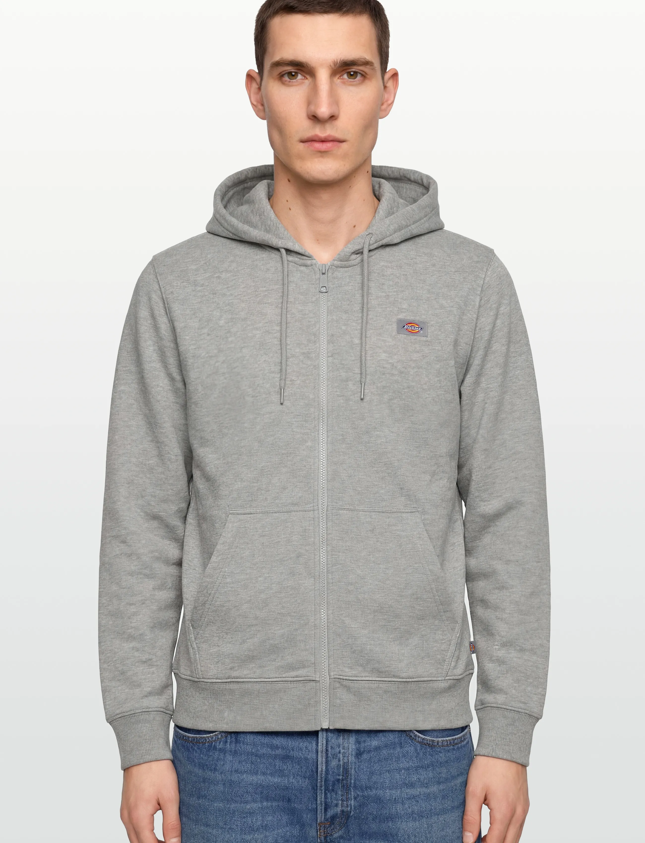 Dickies - OAKPORT ZIP HOODIE - hupparit - heather grey - 3