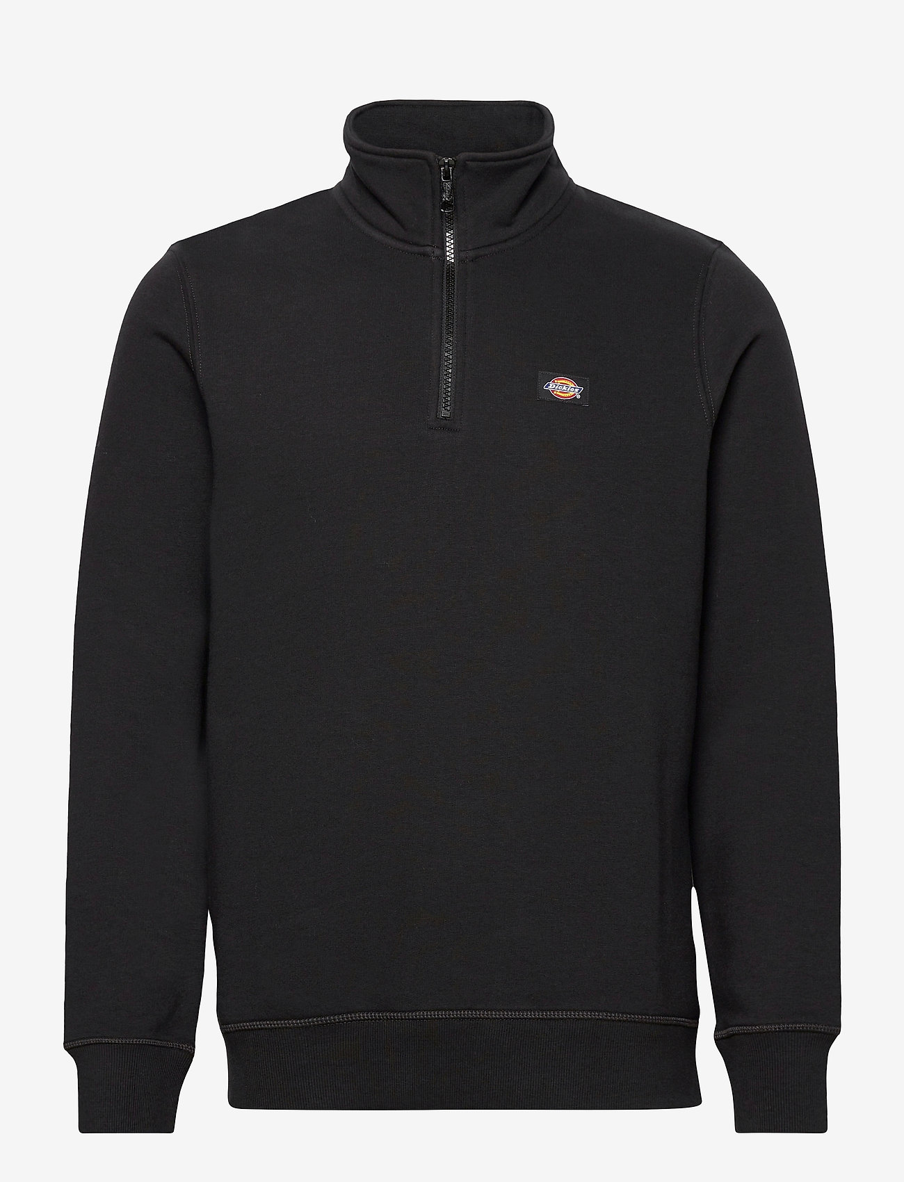 Dickies - OAKPORT QUARTER ZIP - shoppa efter stil - black - 0