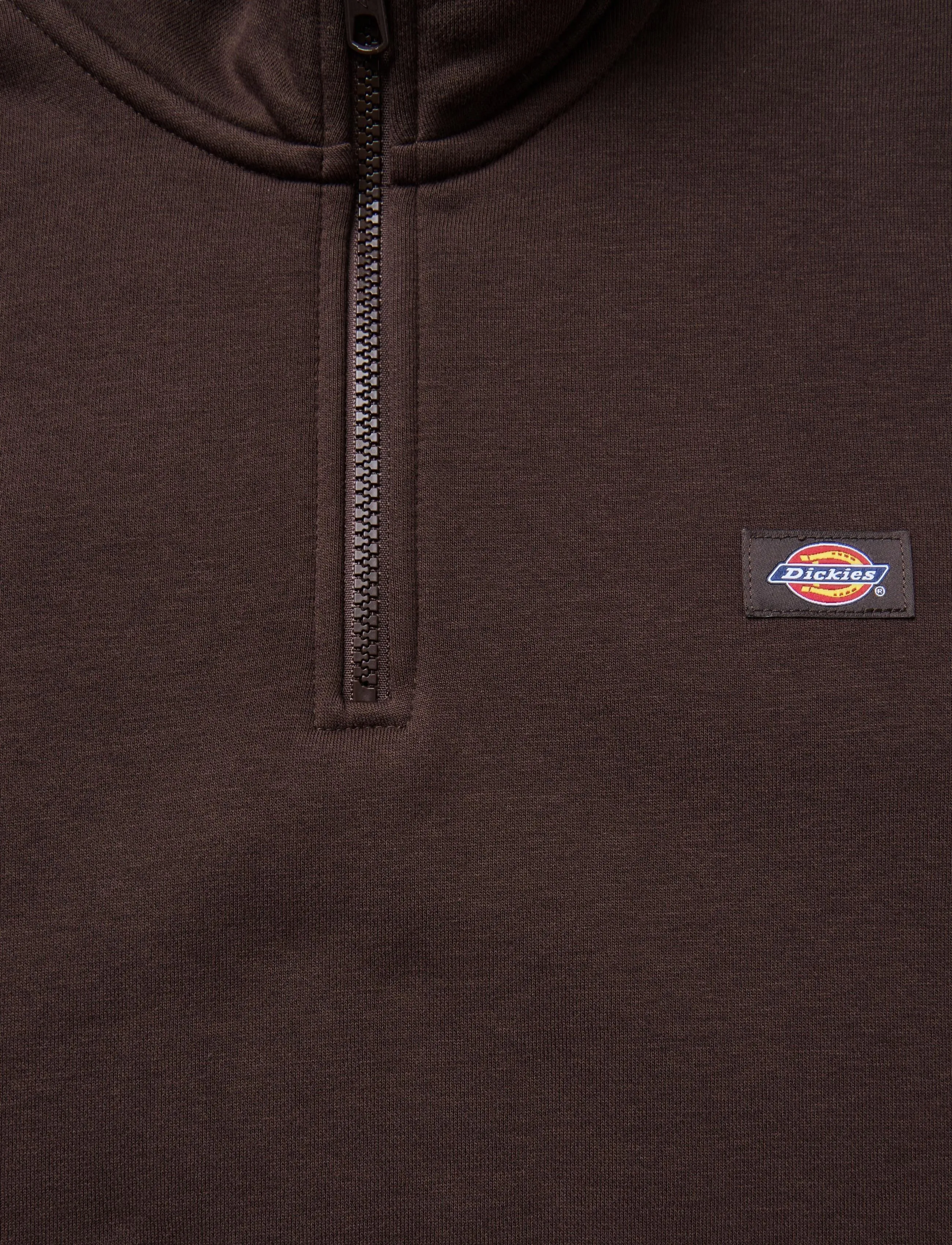 Dickies - OAKPORT QUARTER ZIP - sweatshirts - chocolate brown - 2