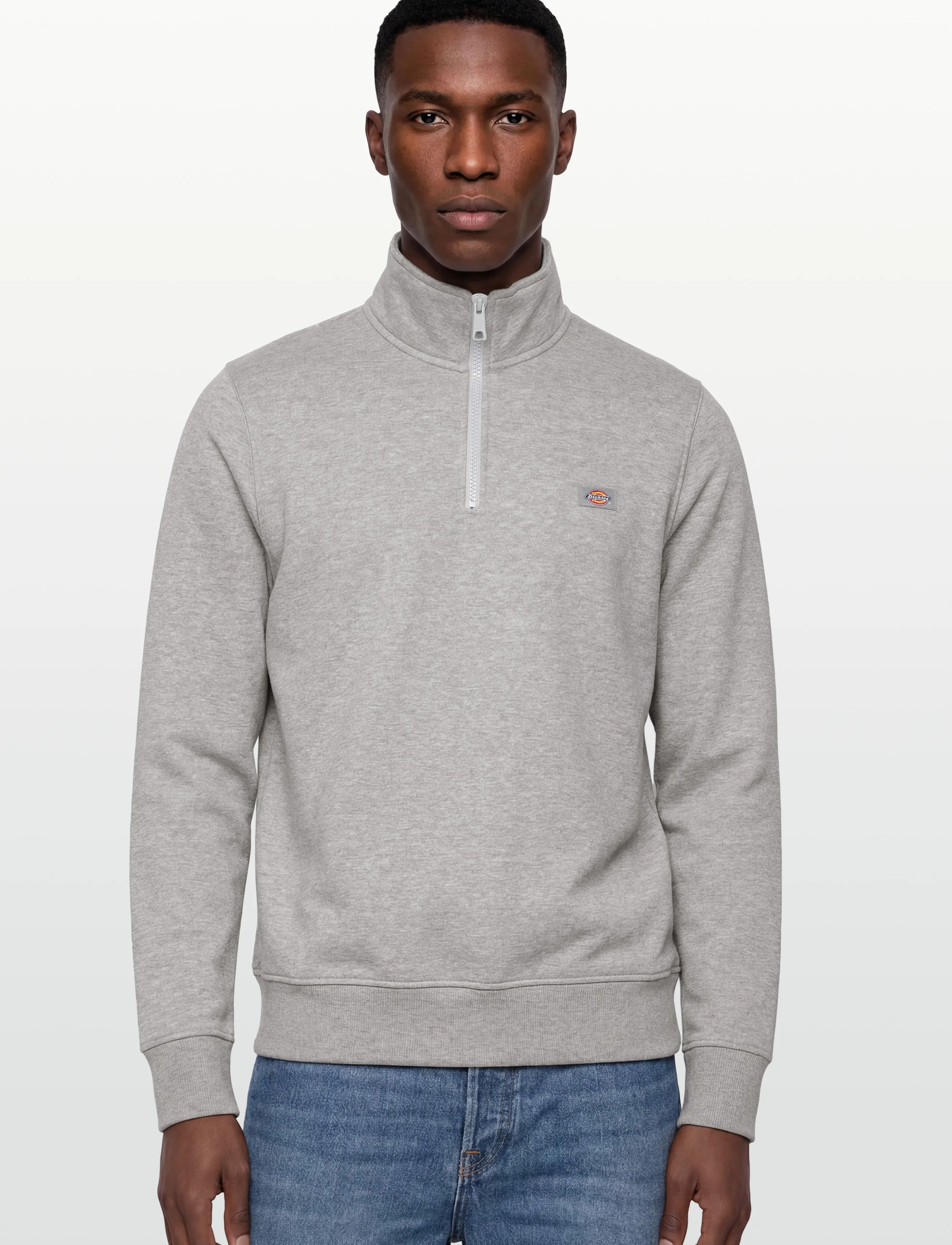 Dickies - OAKPORT QUARTER ZIP - osta stiili järgi - heather grey - 3