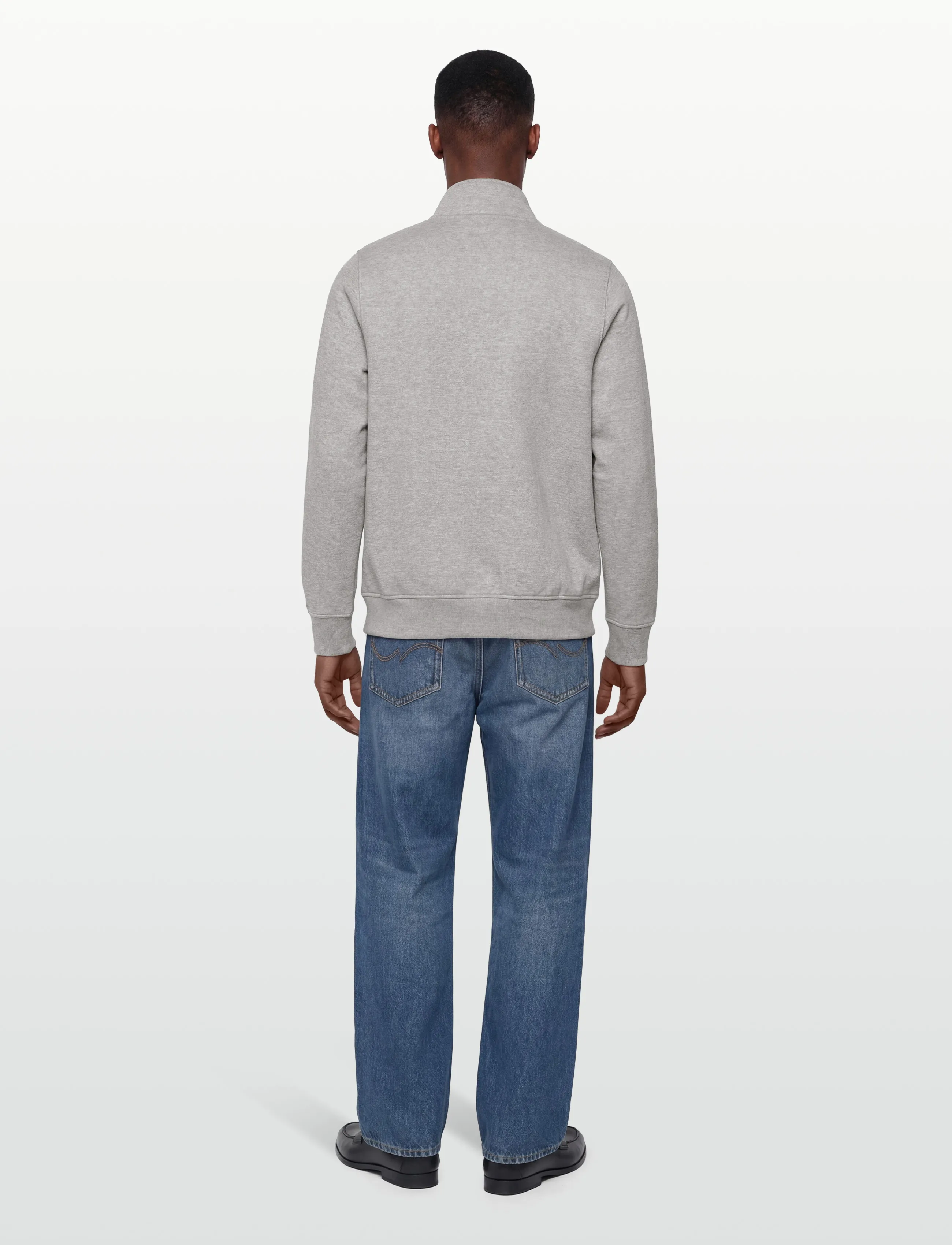 Dickies - OAKPORT QUARTER ZIP - osta stiili järgi - heather grey - 4