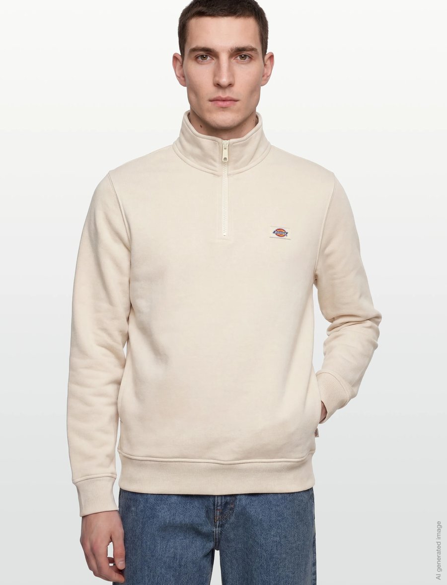Dickies - OAKPORT QUARTER ZIP - nach stil kaufen - whitecap gray - 3