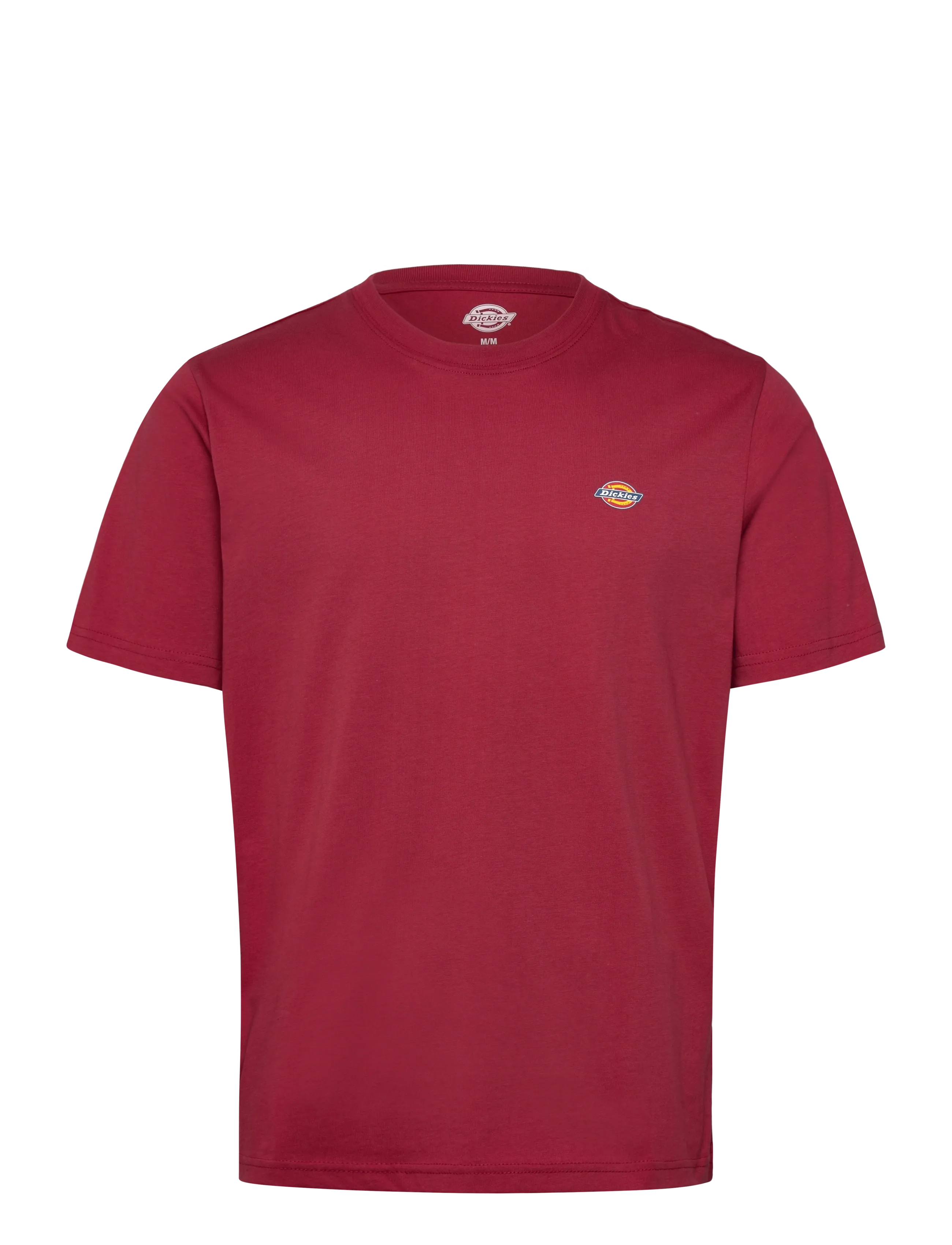 Dickies M SS MAPLETON TEE - Riided - GARNET / burgundy