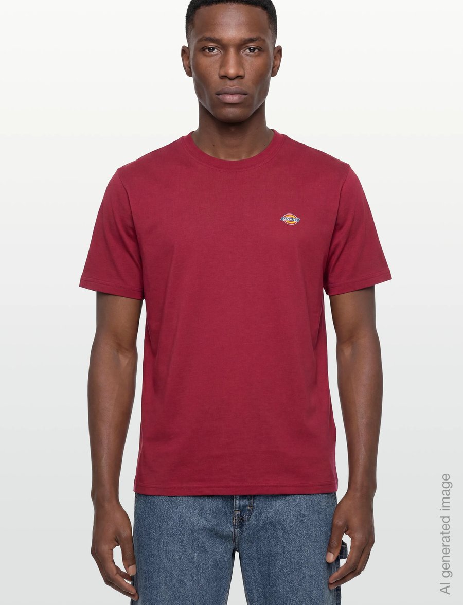 Dickies - MAPLETON SS TEE - short-sleeved t-shirts - garnet - 3