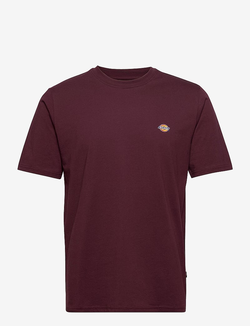 Dickies - M SS MAPLETON TEE - kortærmede t-shirts - maroon - 1