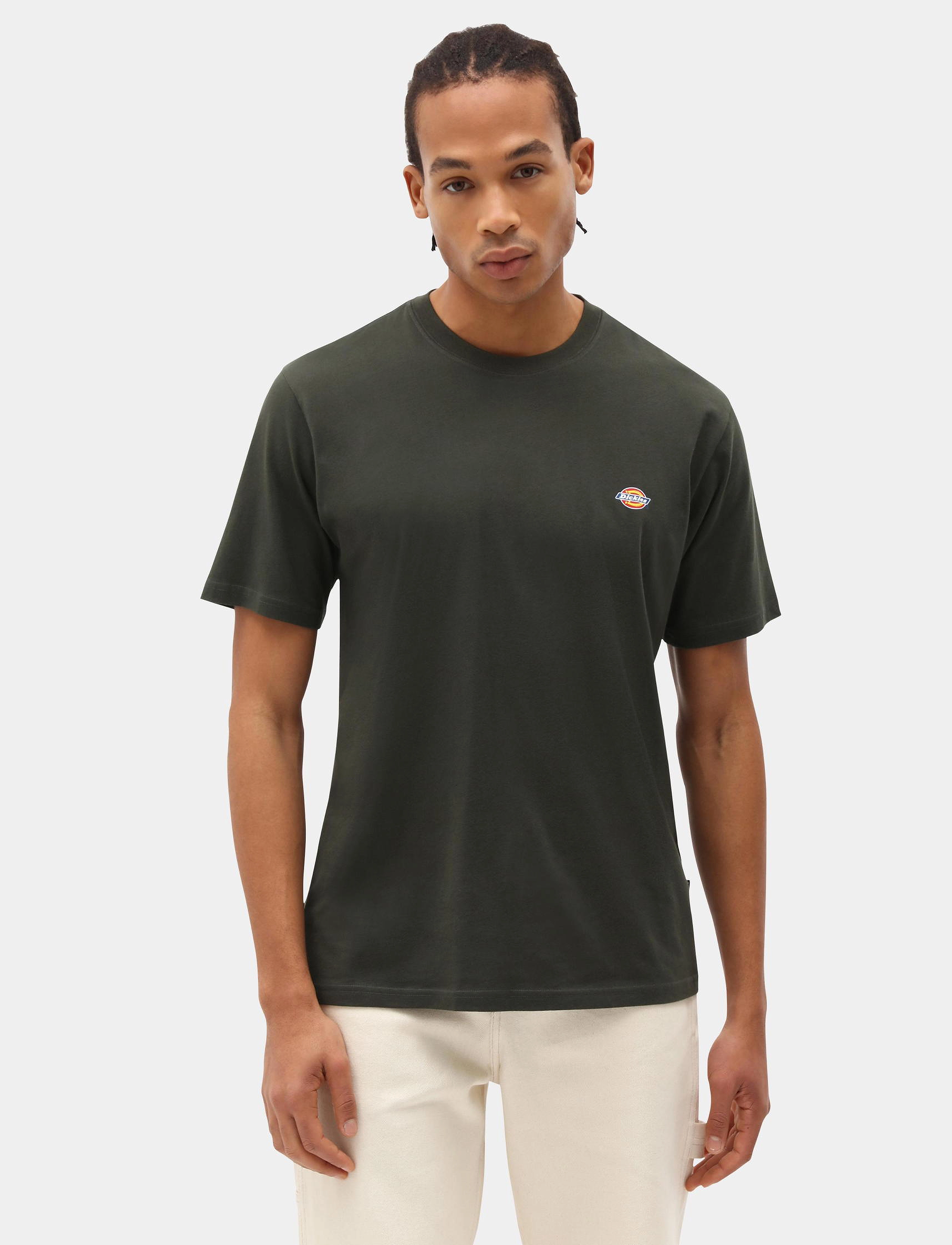 Dickies Mapleton Ss Tee, XS, T-shirts, Grün - Short-sleeved, Männerswear