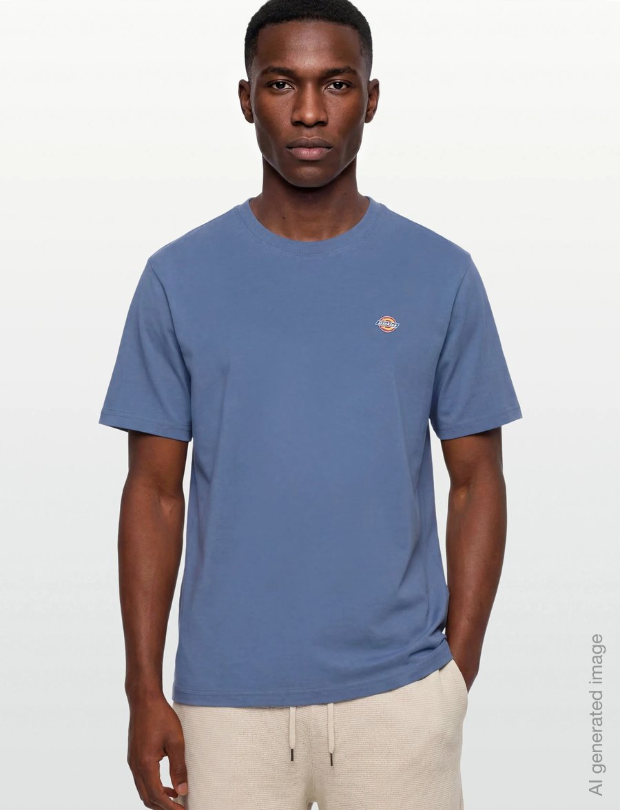 Dickies - MAPLETON SS TEE - kurzärmelige t-shirts - retro indigo - 3