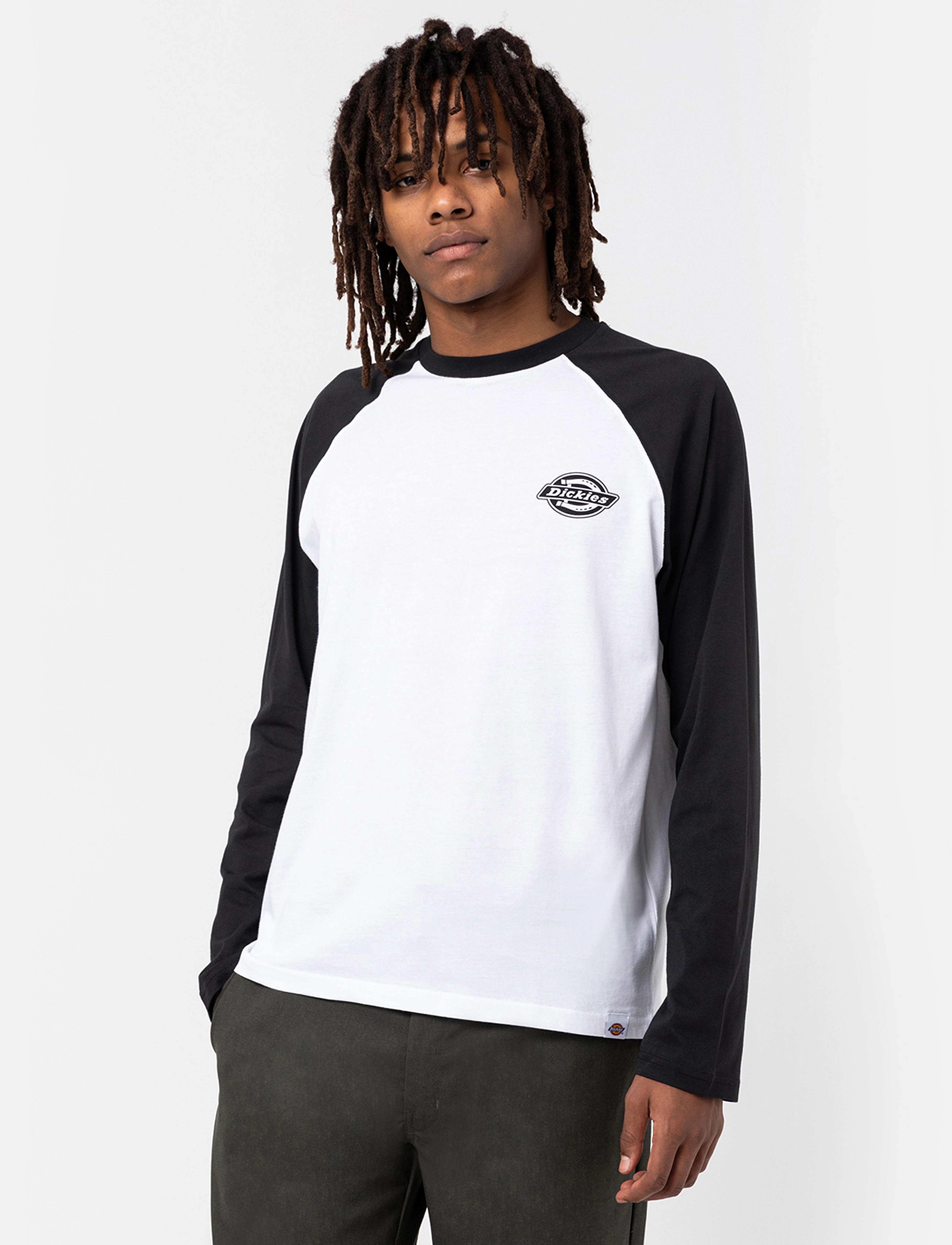 Dickies - LS COLOGNE - black white - 2
