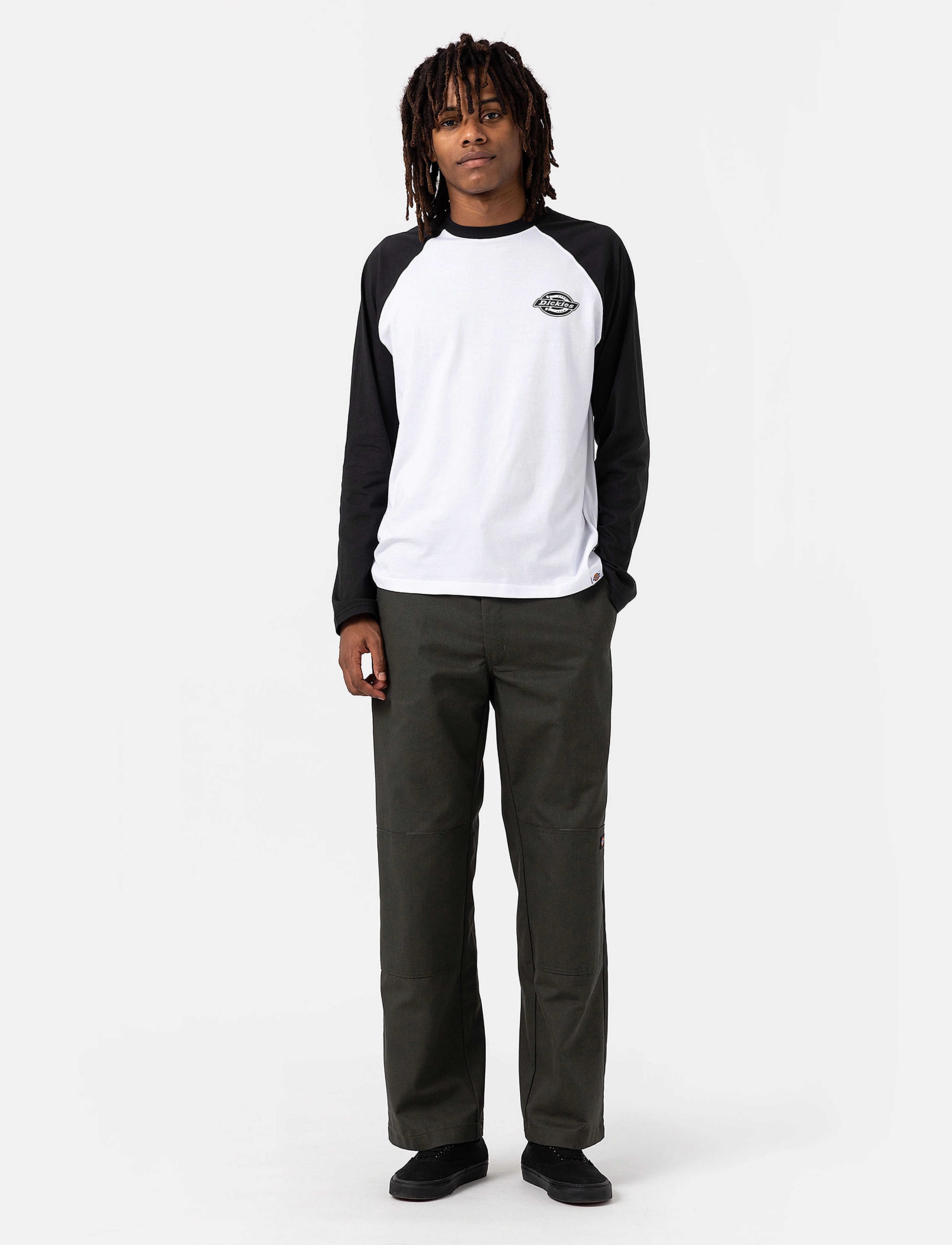 Dickies - LS COLOGNE - black white - 4