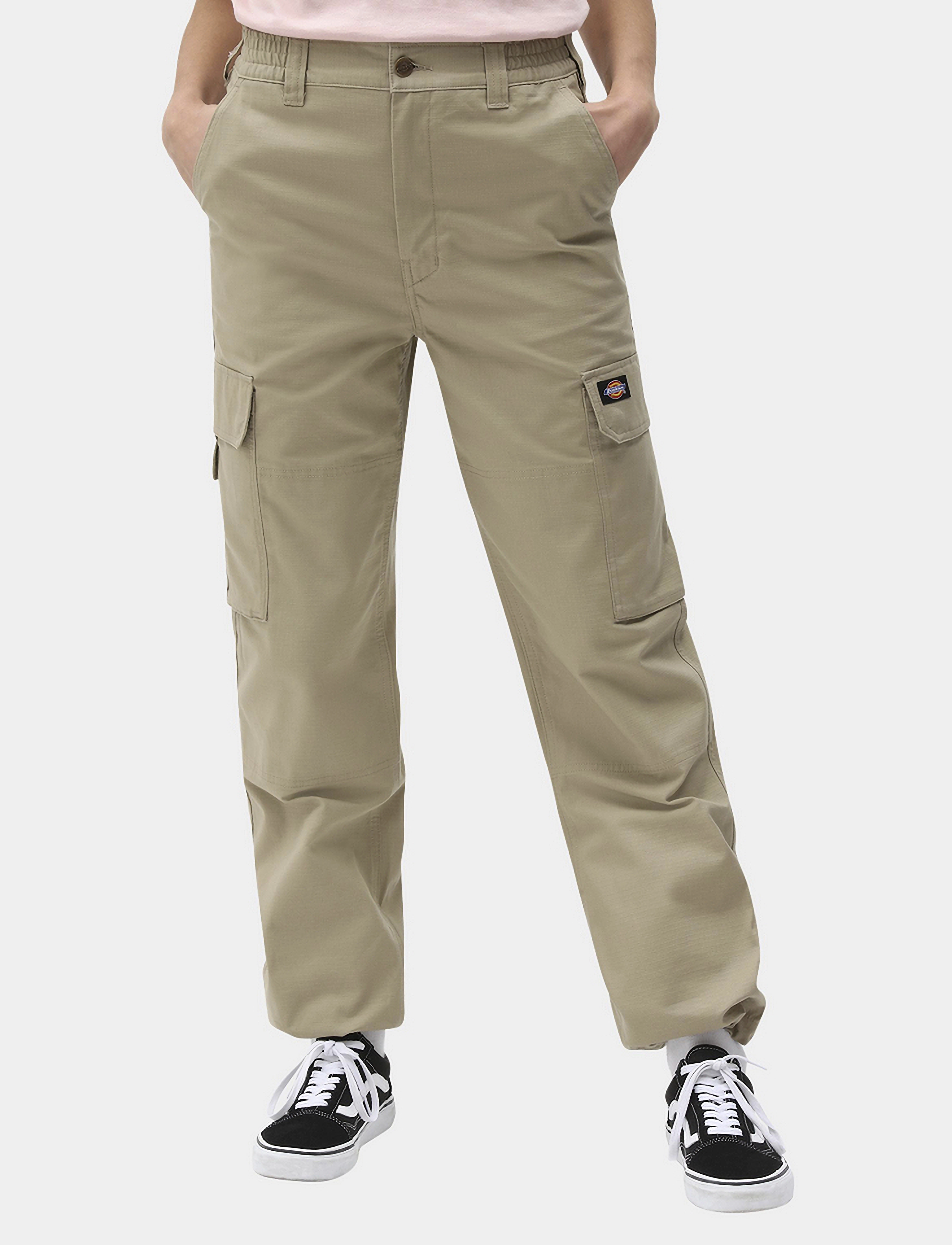 Dickies - HOOPER BAY CARGO - bukser med lige ben - khaki - 0