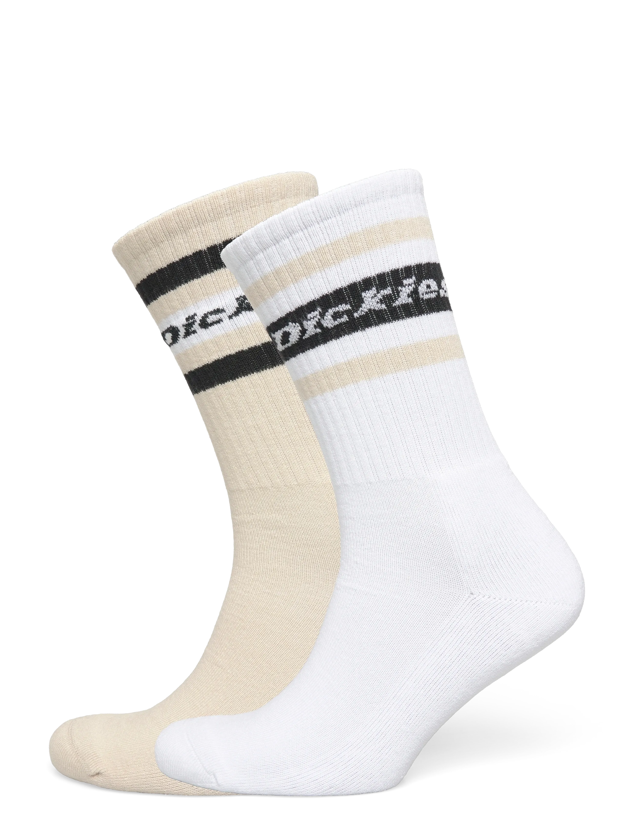 Dickies GENOLA - Sokker - STONE / white