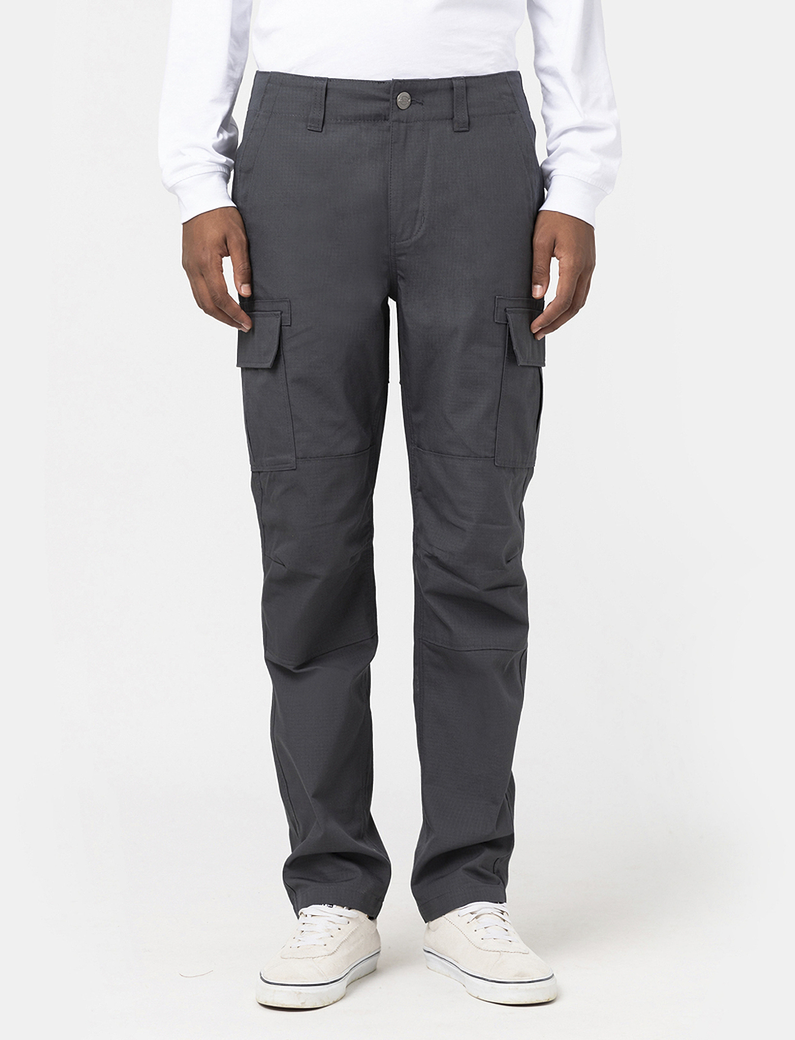 Dickies MILLERVILLE - Trousers - CHARCOAL GREY / grey