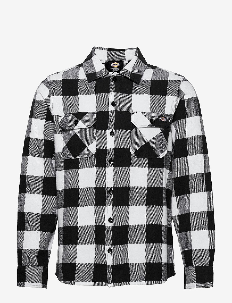 Dickies - M SACRAMENTO SHIRT - chemises à carreaux - black - 1