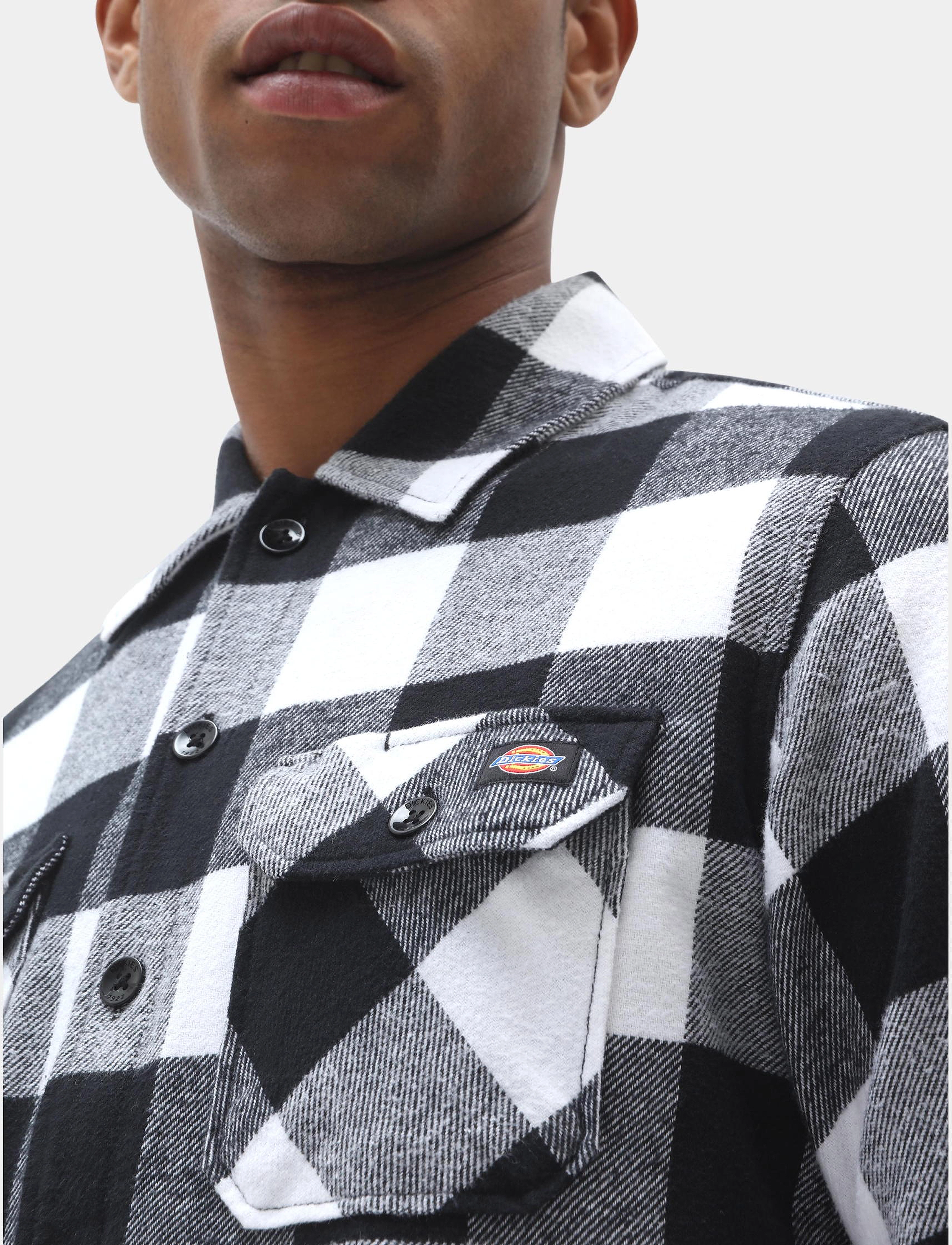 Dickies - M SACRAMENTO SHIRT - chemises à carreaux - black - 4