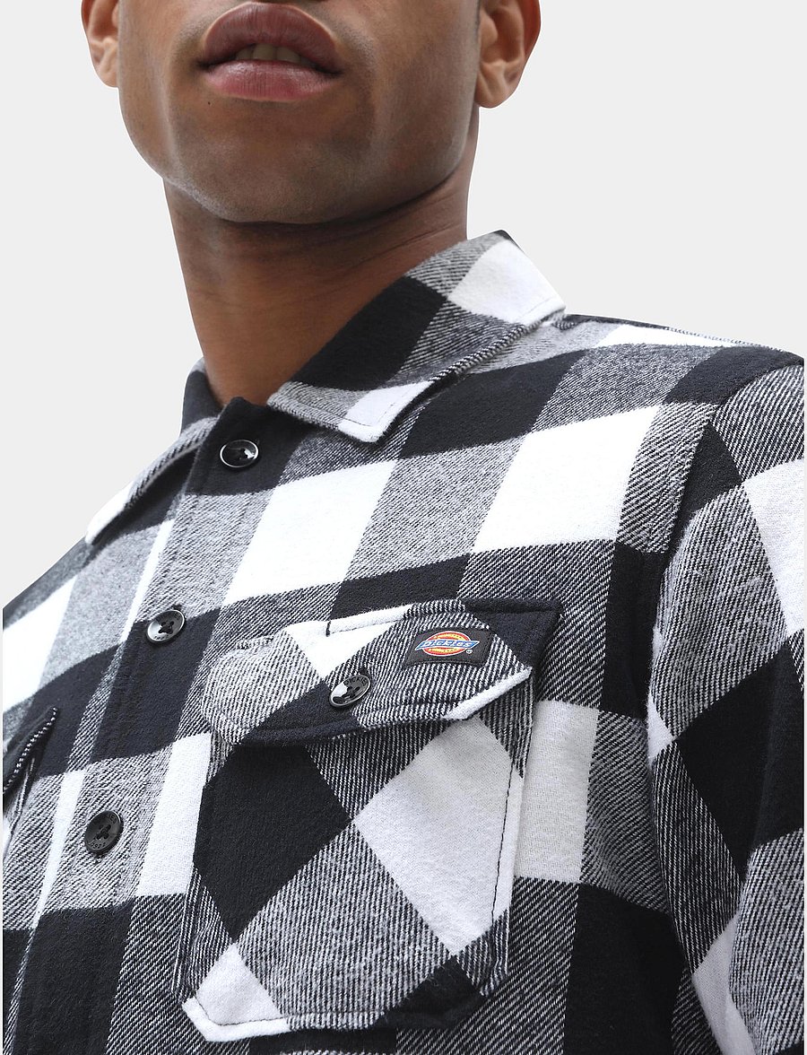 Dickies - M SACRAMENTO SHIRT - chemises à carreaux - black - 4