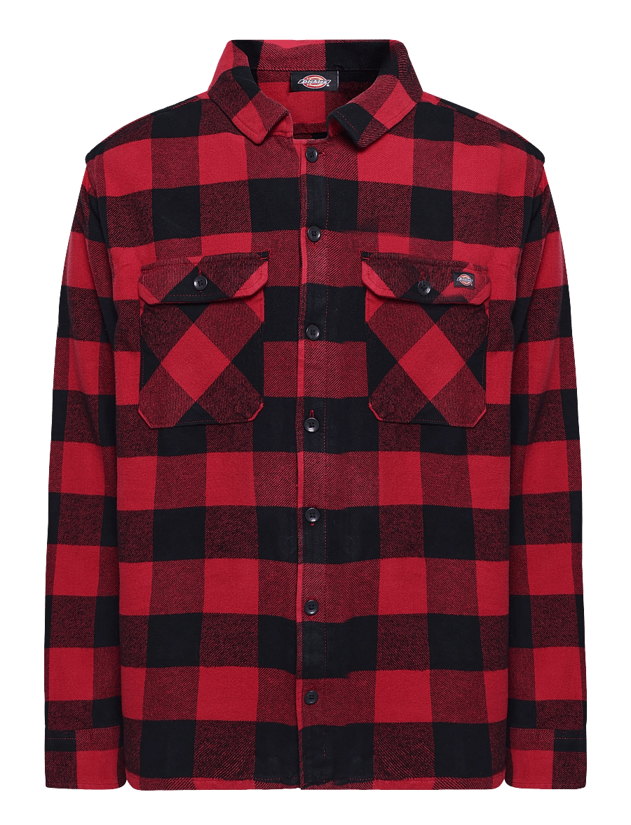 Dickies - SACRAMENTO SHIRT - rutiga skjortor - deep claret - 0