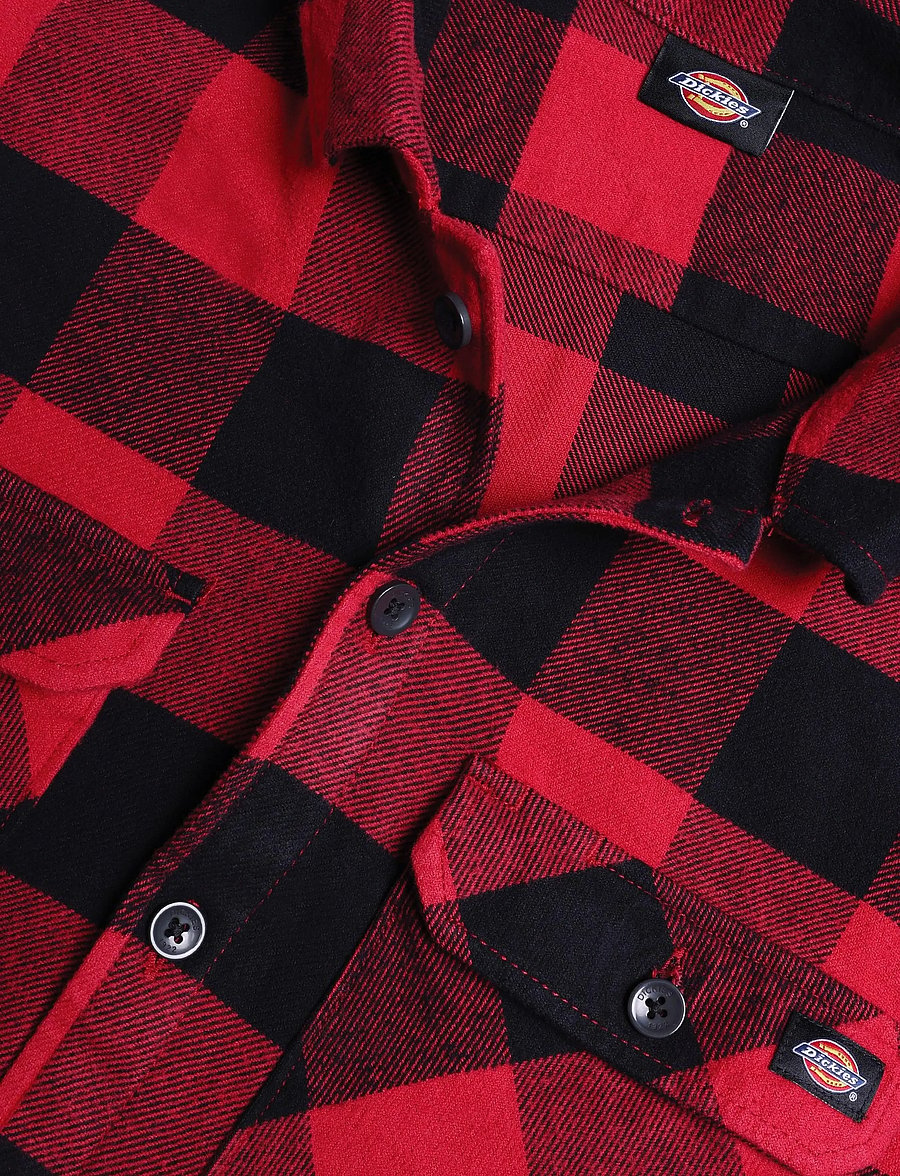 Dickies - SACRAMENTO SHIRT - rutiga skjortor - deep claret - 2