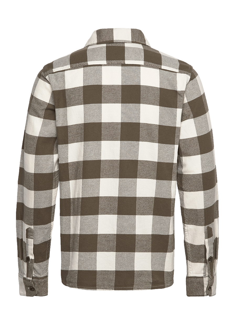 Dickies - M SACRAMENTO SHIRT - checkered shirts - egret - 1