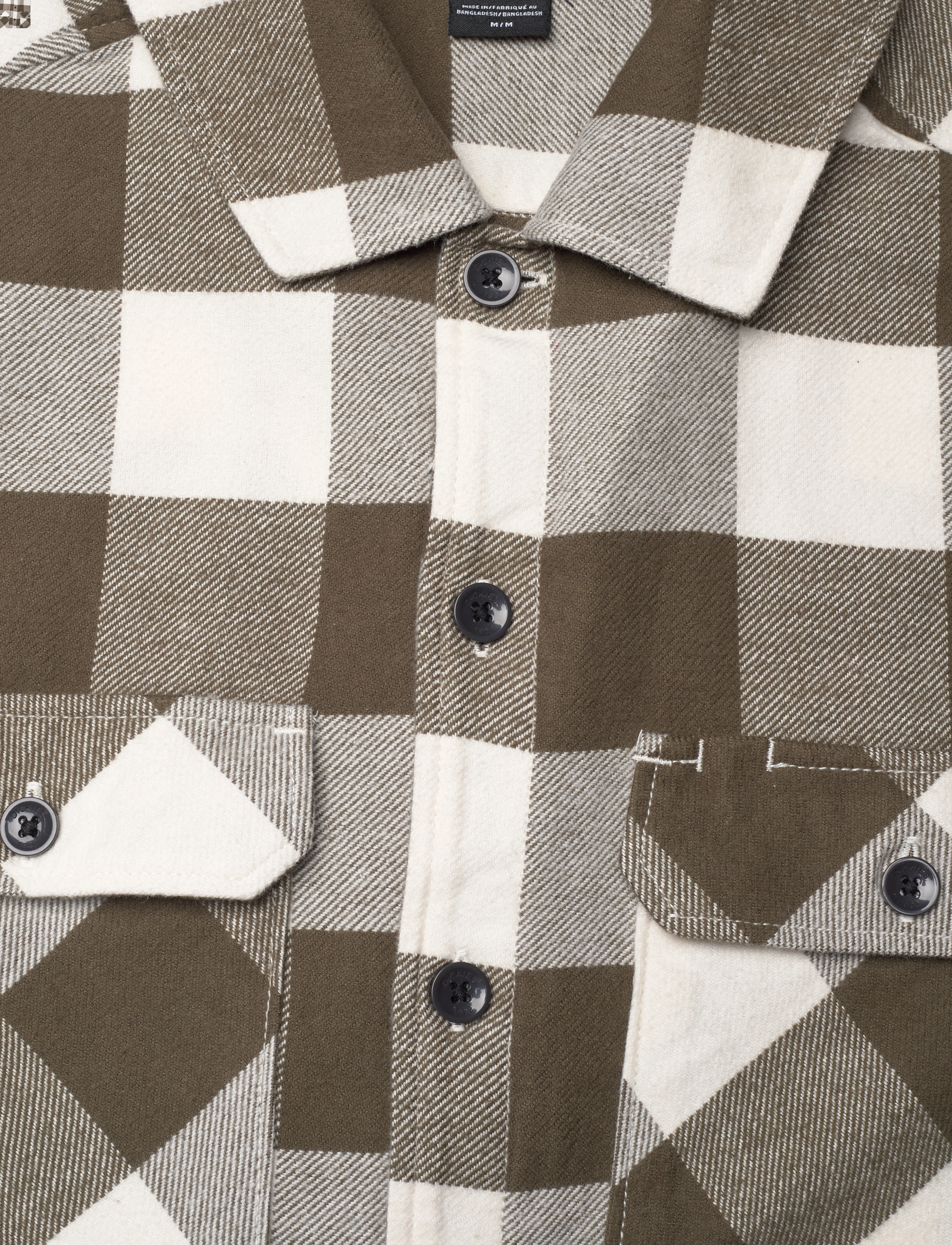 Dickies - M SACRAMENTO SHIRT - ternede skjorter - egret - 2