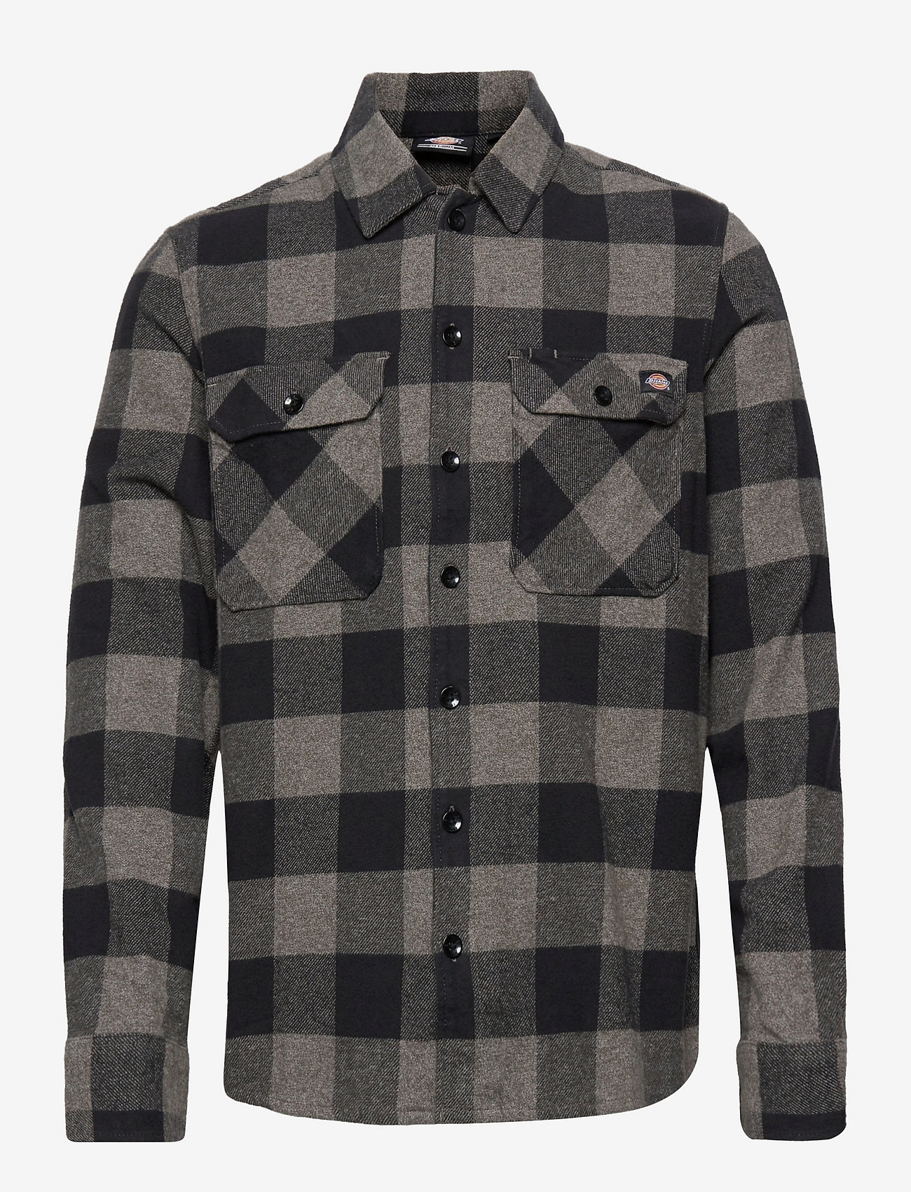Dickies - SACRAMENTO SHIRT - ternede skjorter - grey melange - 1