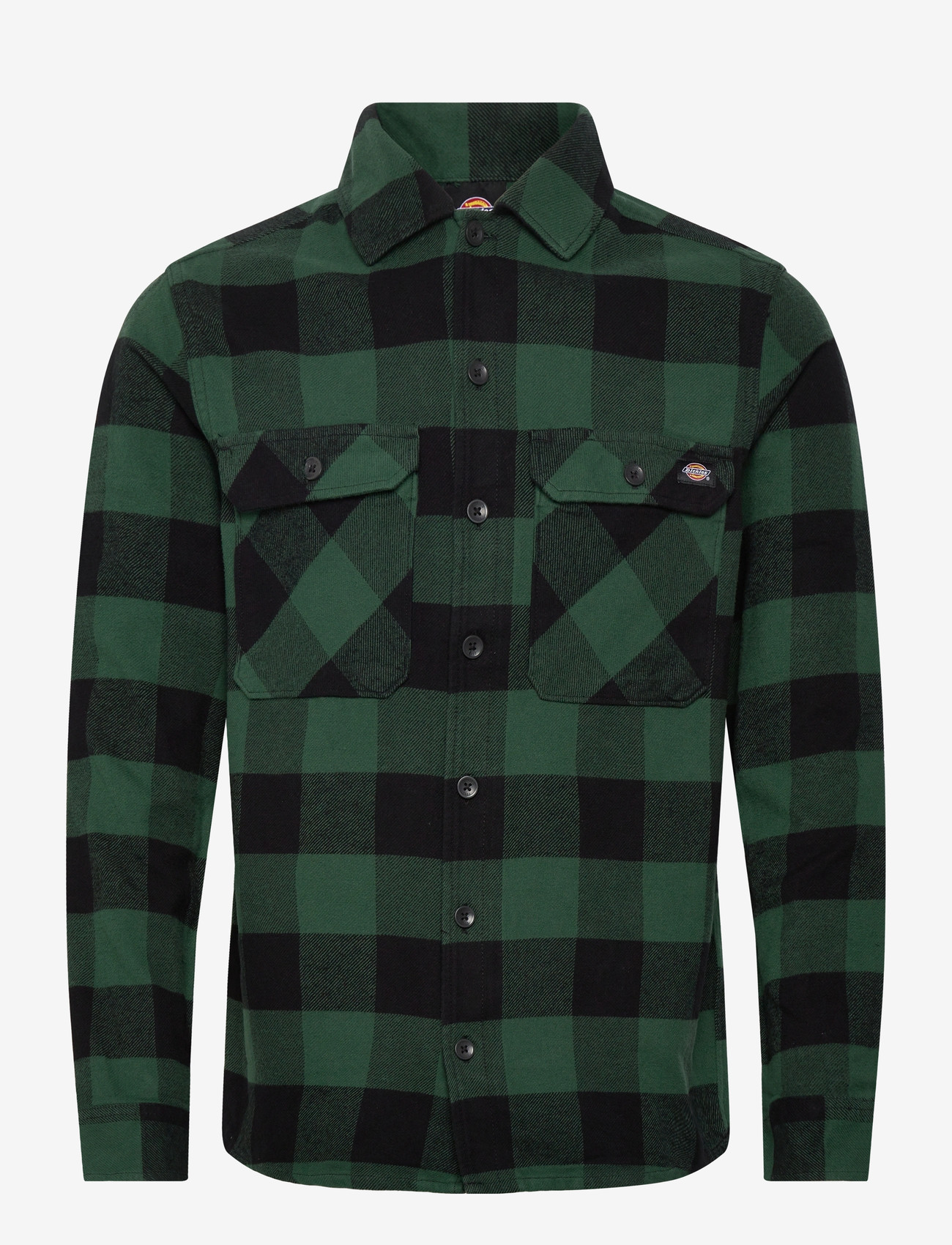 Dickies - M SACRAMENTO SHIRT - karierte hemden - pine needle gre - 0