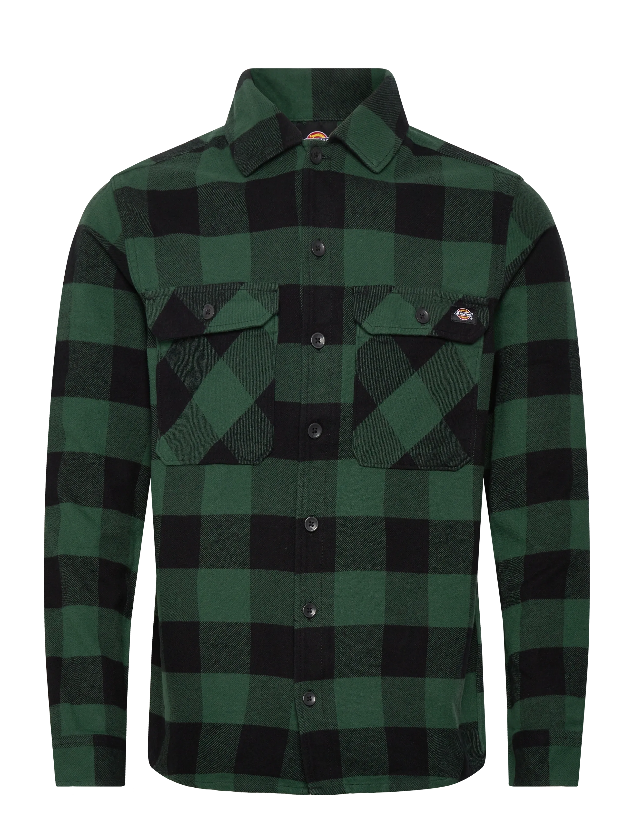 Dickies M SACRAMENTO SHIRT - Karierte Hemden - PINE NEEDLE GRE / green