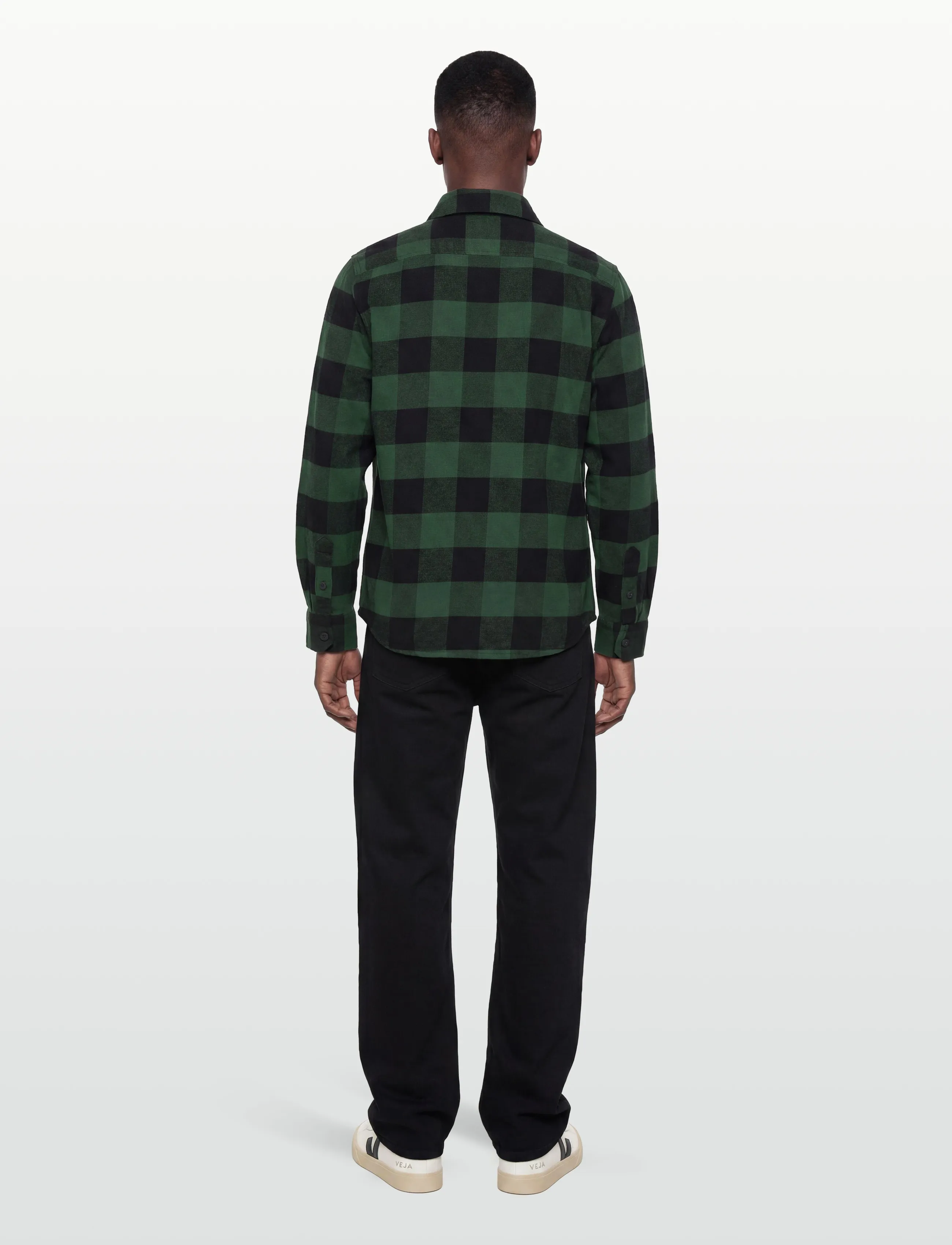 Dickies - M SACRAMENTO SHIRT - ruutupaidat - pine needle gre - 4