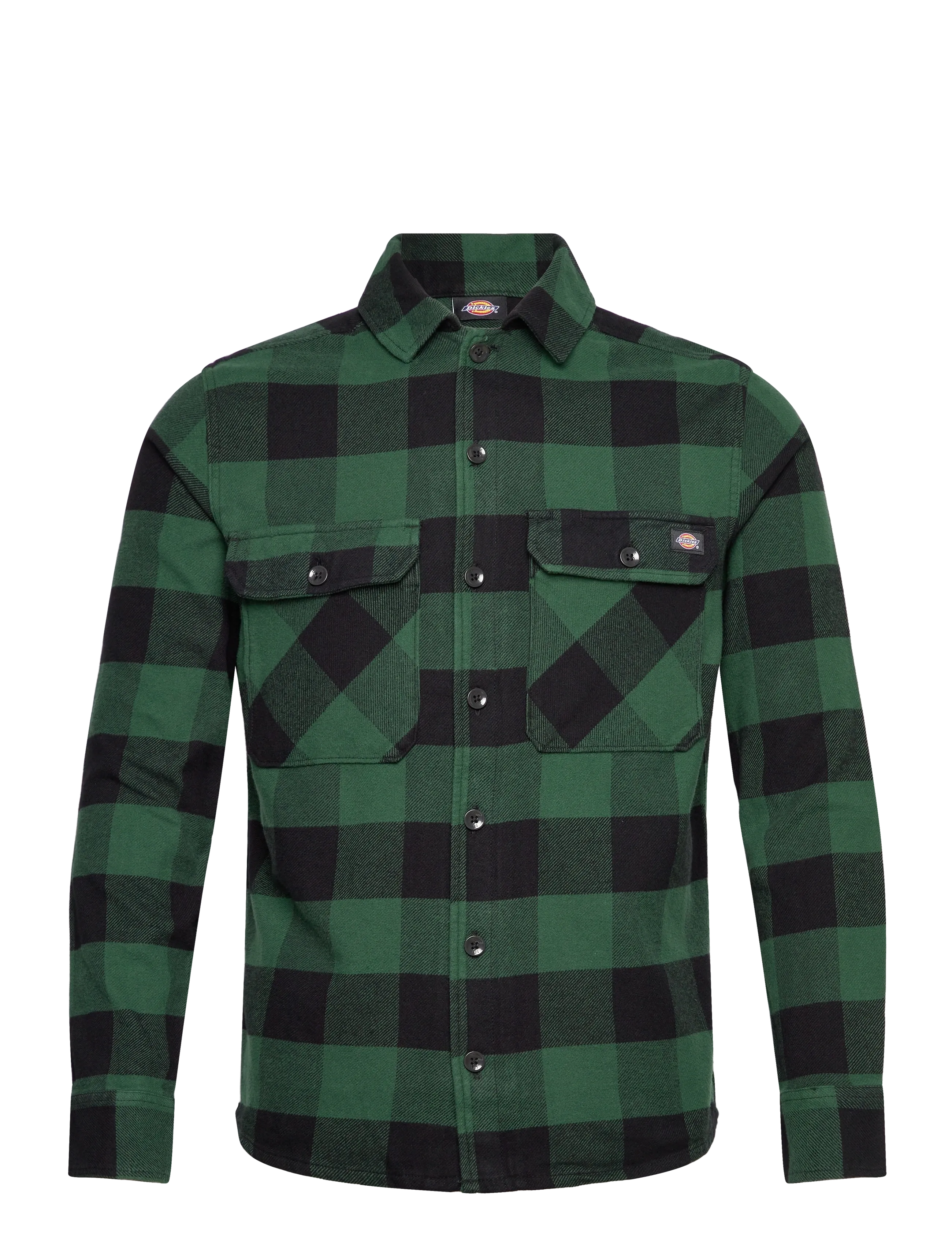Dickies - M SACRAMENTO SHIRT - ternede skjorter - pine needle green - 1