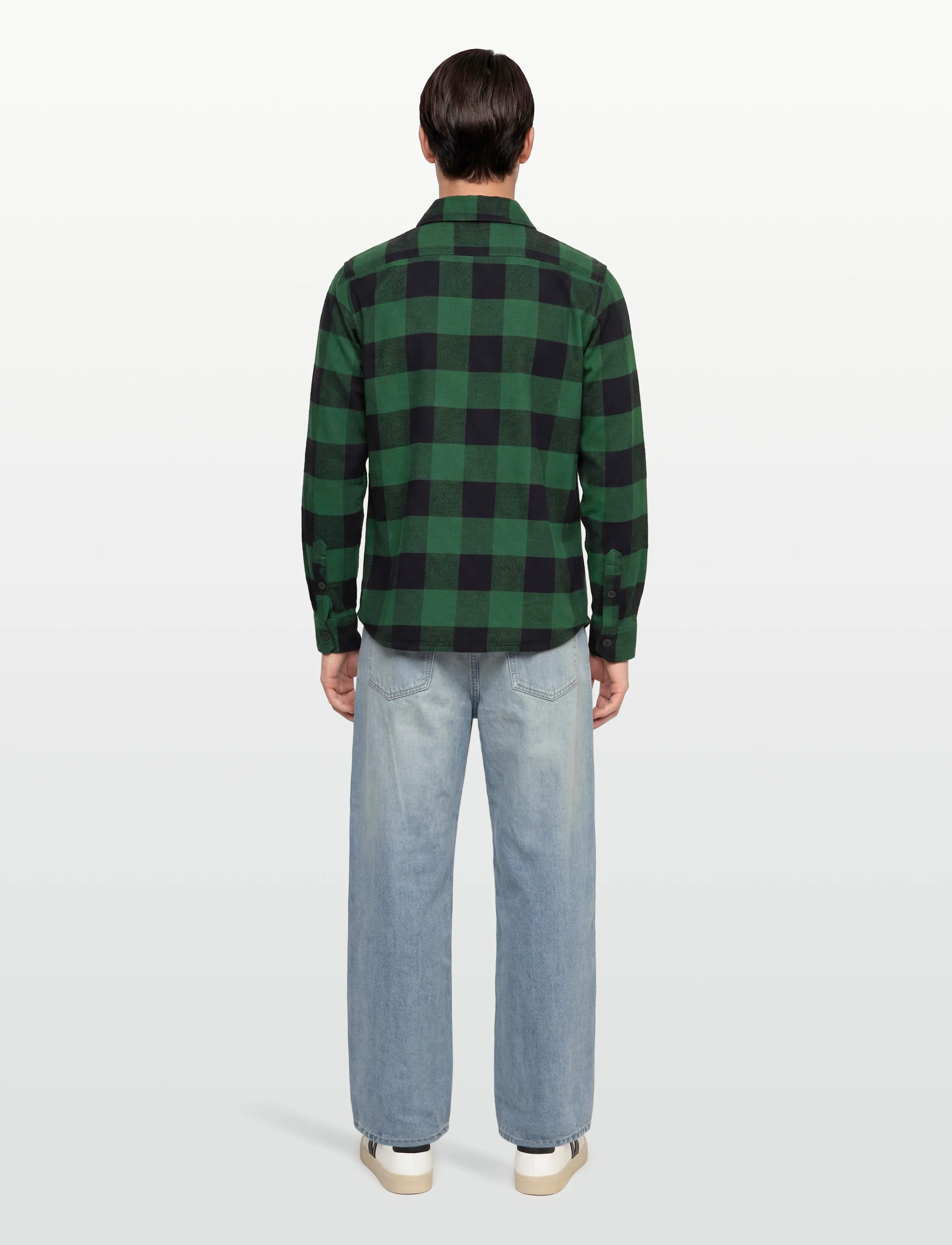 Dickies - M SACRAMENTO SHIRT - ternede skjorter - pine needle green - 4