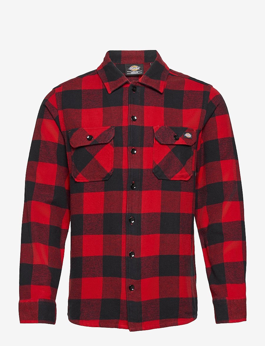 Dickies - NEW SACRAMENTO SHIRT - ternede skjorter - red - 1