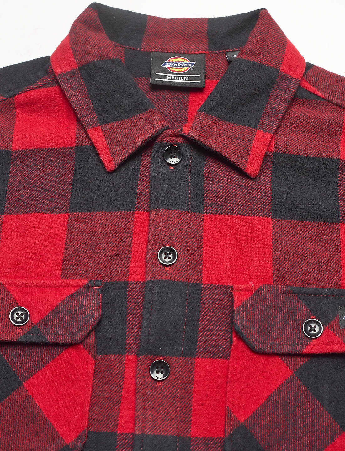 Dickies - M SACRAMENTO SHIRT - basic skjortor - red - 5