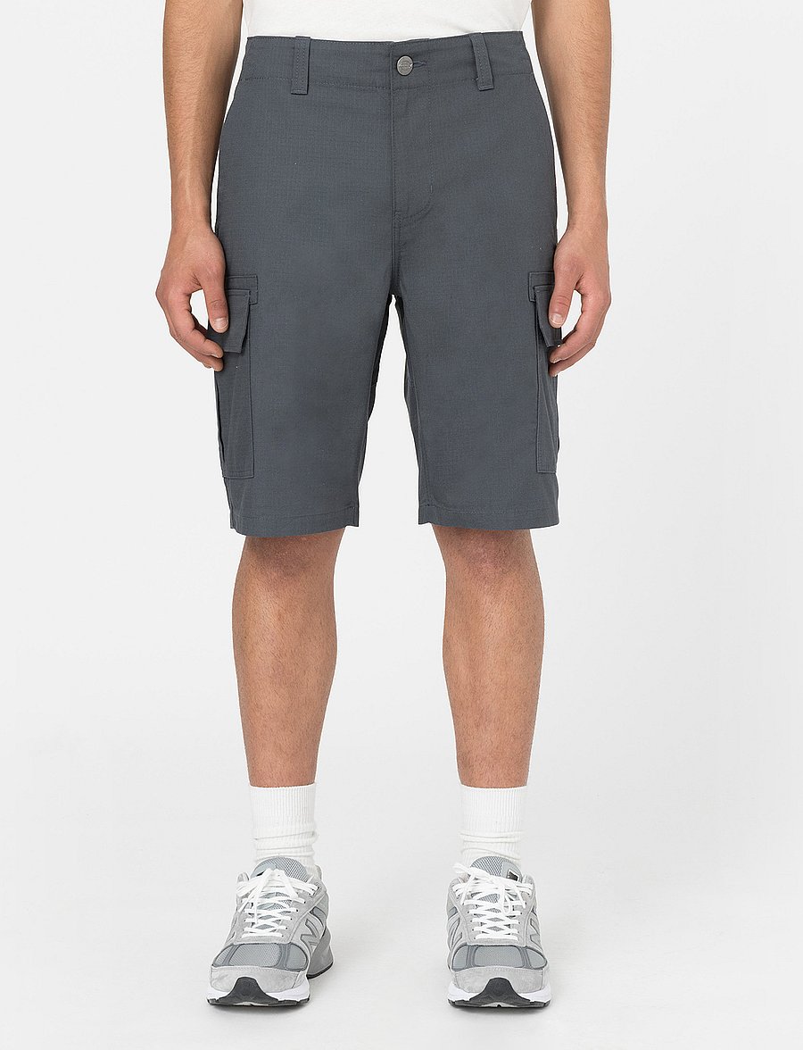 Dickies - MILLERVILLE SHORT - lühikesed kargopüksid - charcoal grey - 0