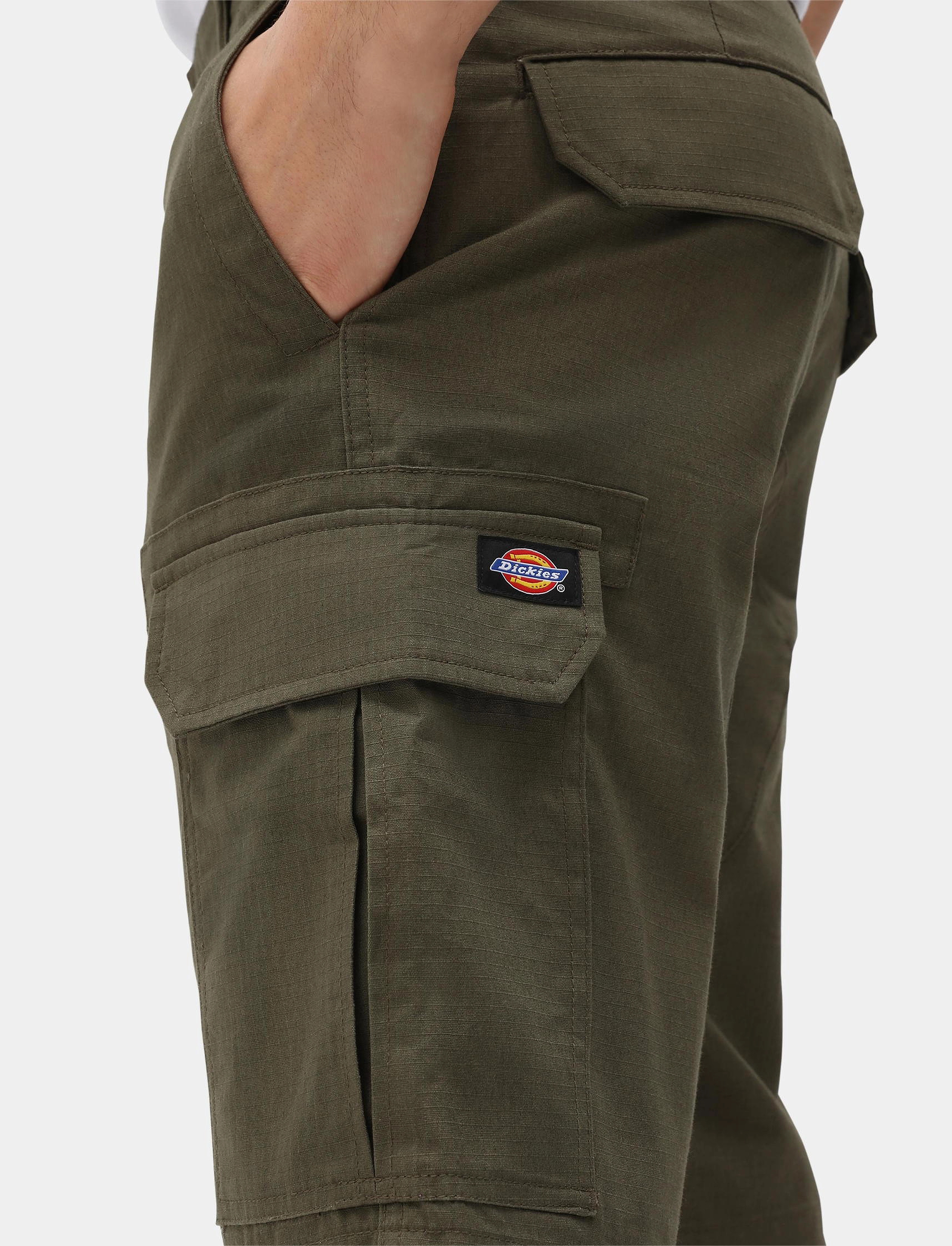 Dickies - MILLERVILLE SHORT - men - military gr - 4
