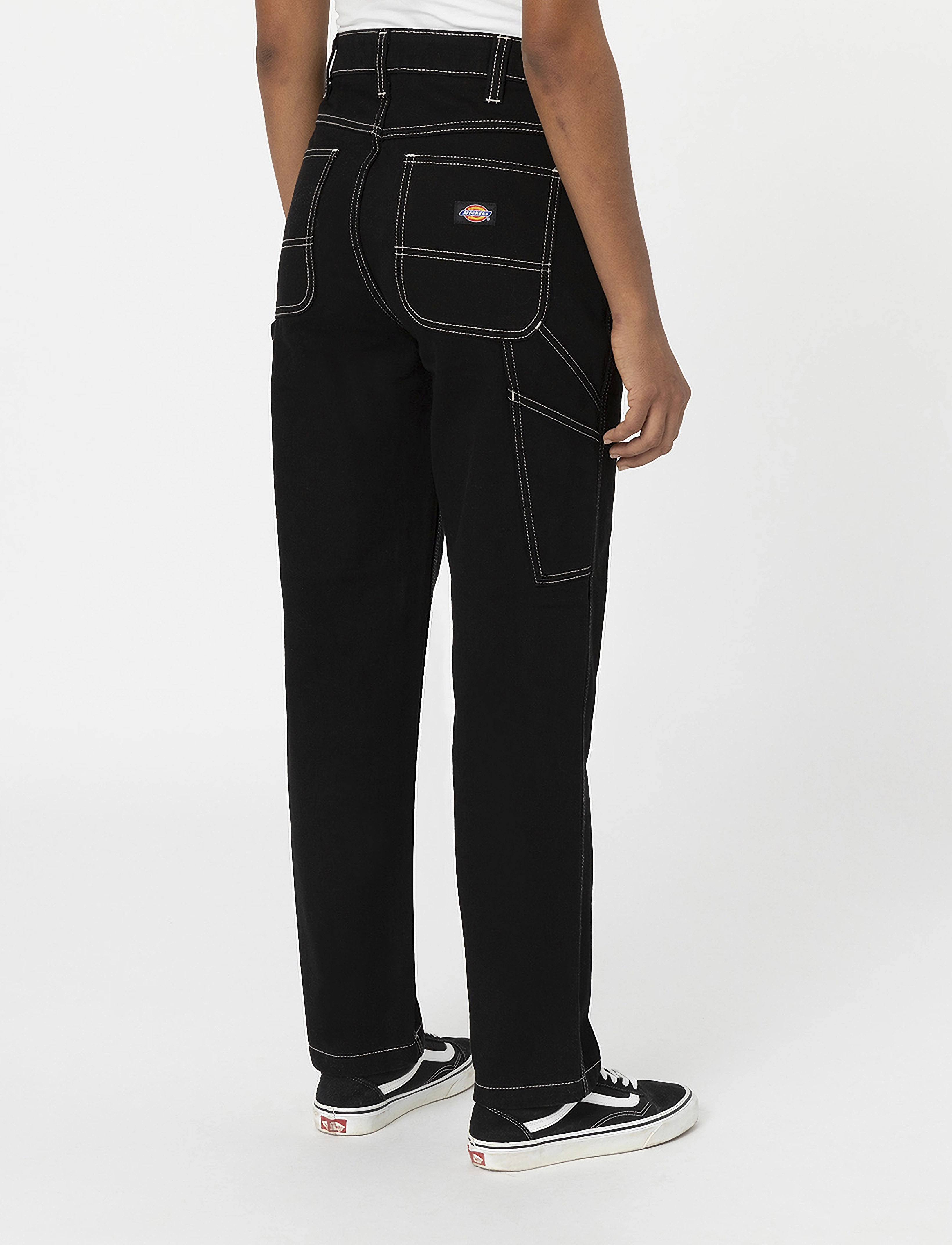 Dickies - ELLENDALE DENIM - beinar gallabuxur - dkrbk - 4