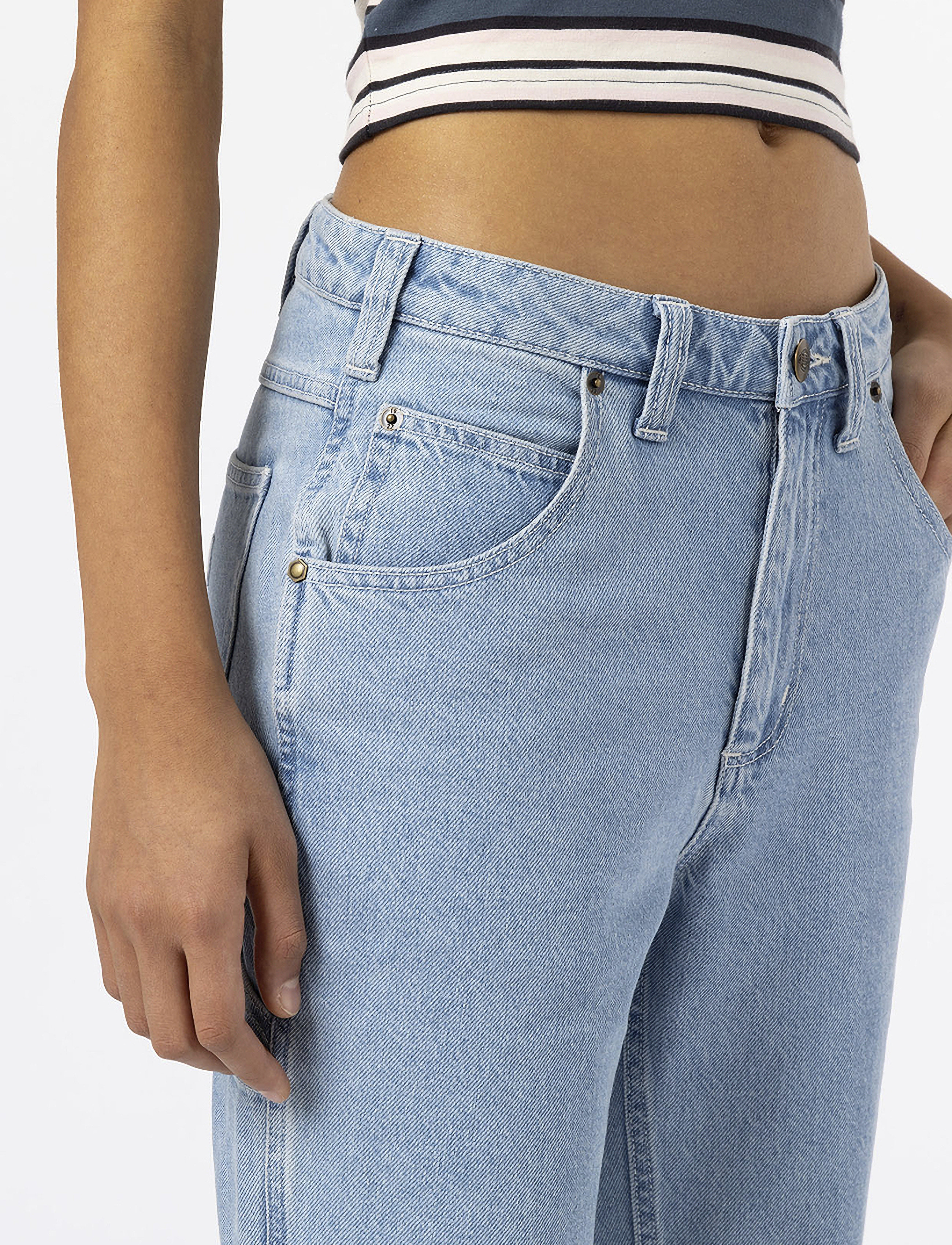 Dickies - ELLENDALE DENIM - straight jeans - vintage aged blue - 4