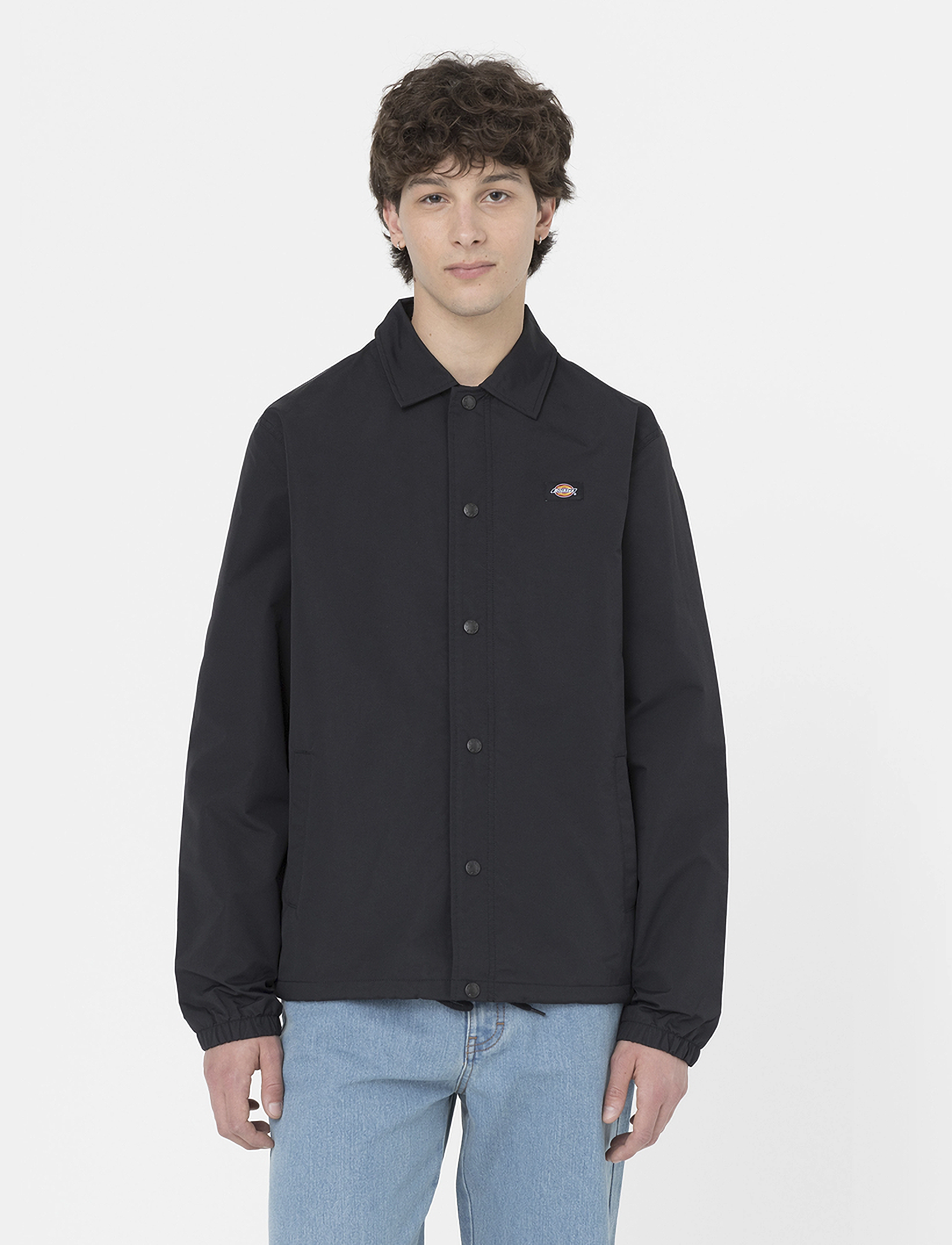 Dickies Oakport Coach Jacket, M, Jackets, Schwarz - Light Männerswear