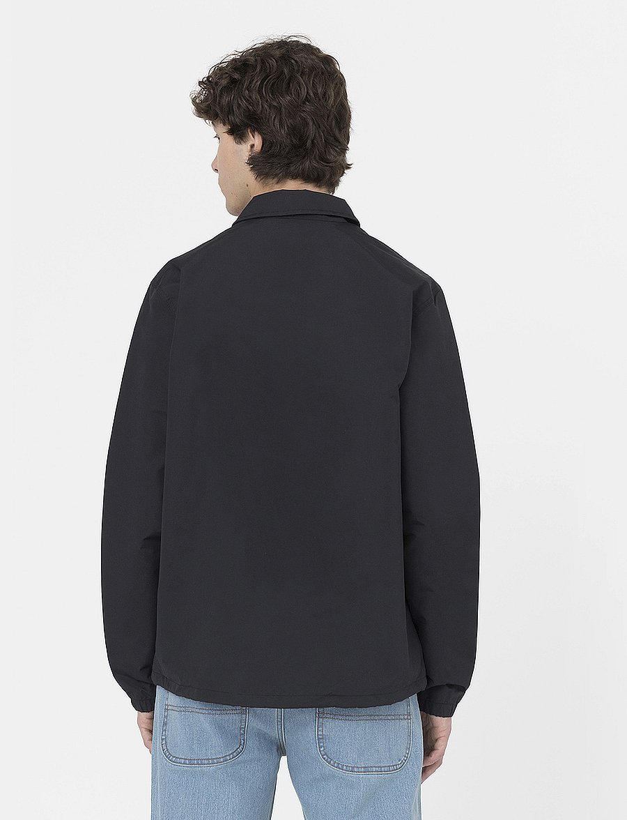 Dickies - M OAKPORT COACH JACKET - höstjackor - black - 3