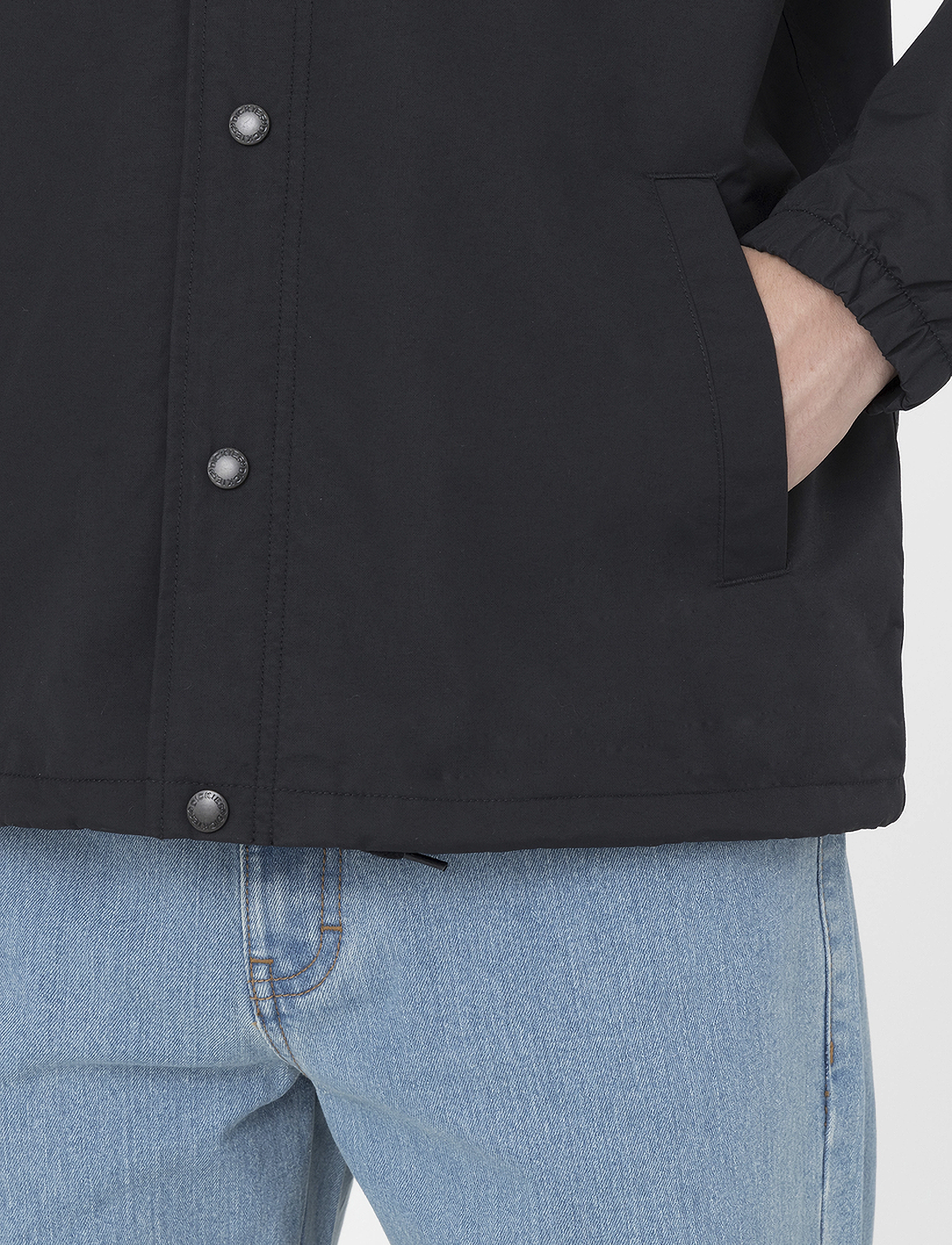 Dickies - OAKPORT COACH JACKET - frühlingsjacken - black - 5