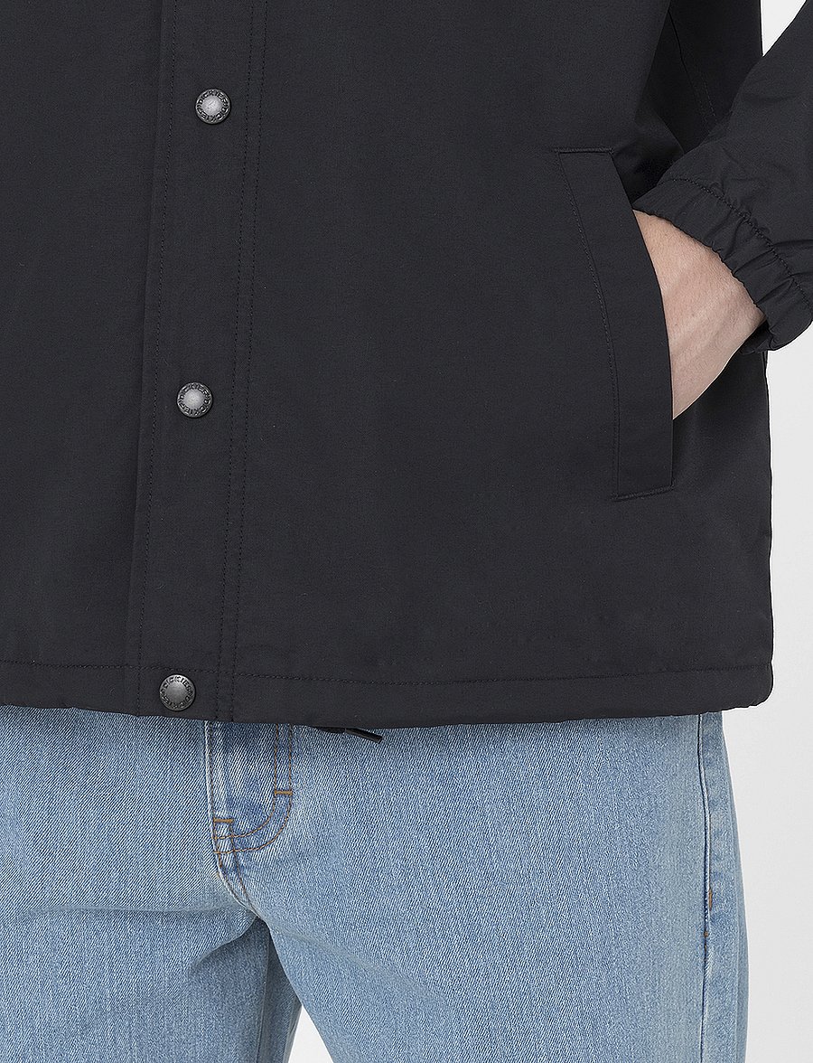 Dickies - M OAKPORT COACH JACKET - höstjackor - black - 5