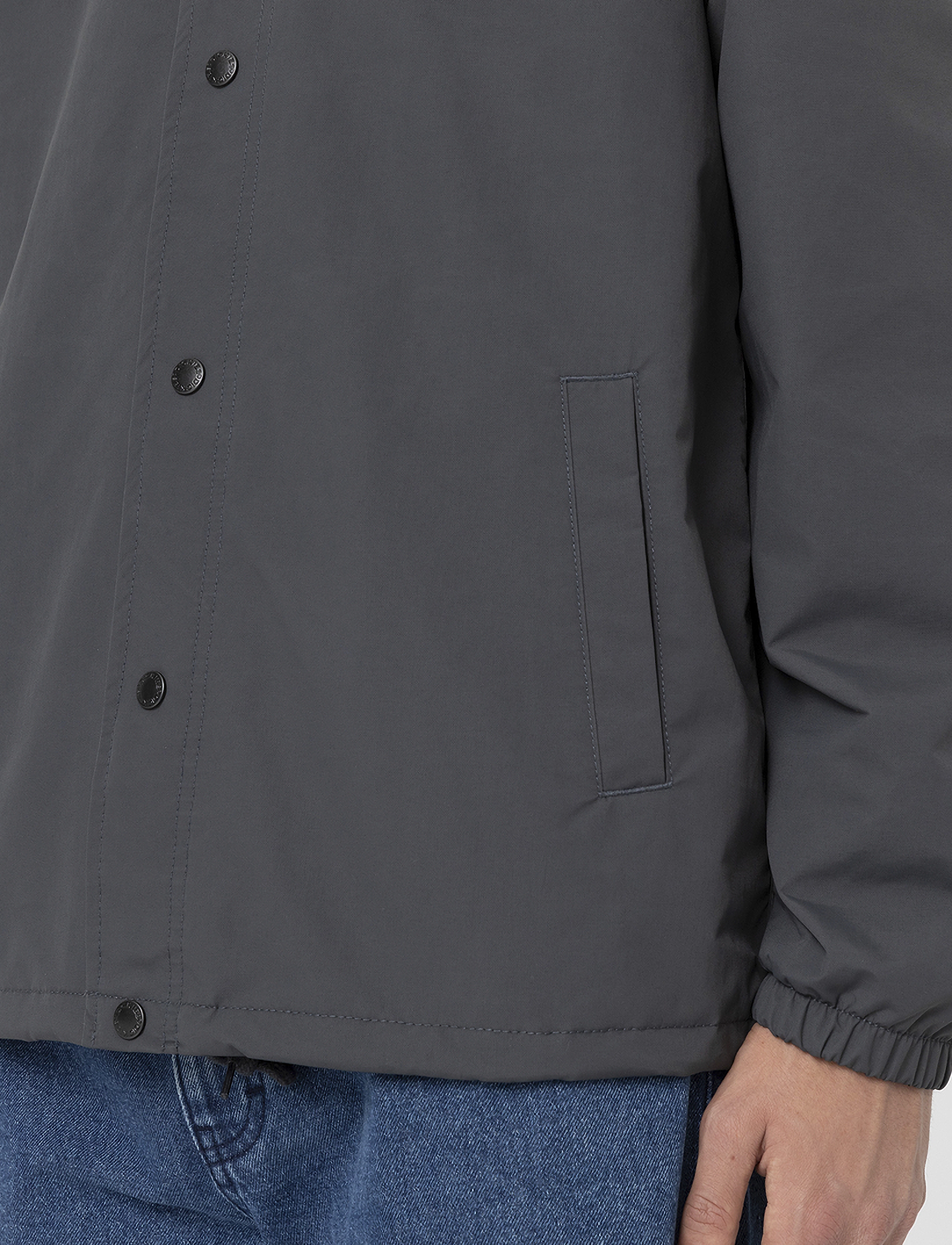 Dickies - OAKPORT COACH JACKET - frühlingsjacken - charcoal grey - 5