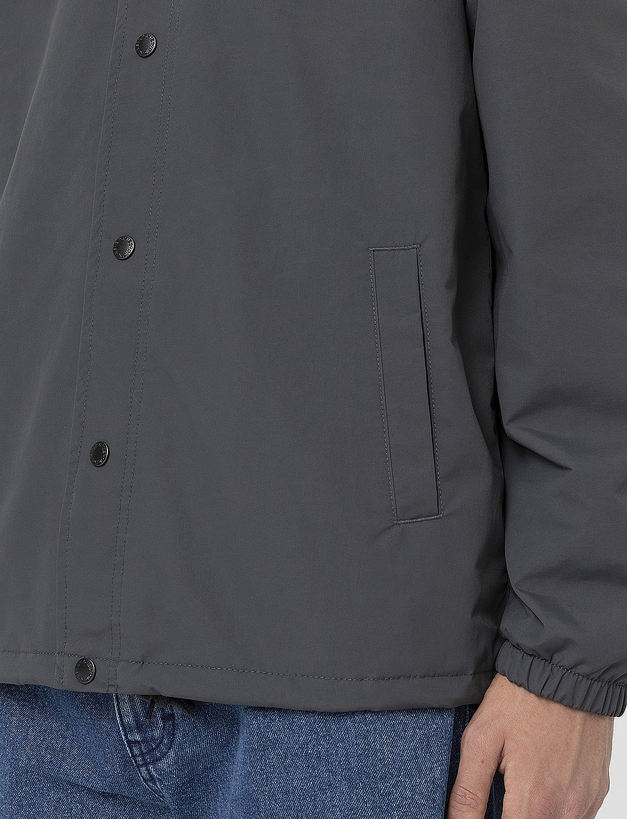 Dickies - OAKPORT COACH JACKET - herbstjacken - charcoal grey - 5