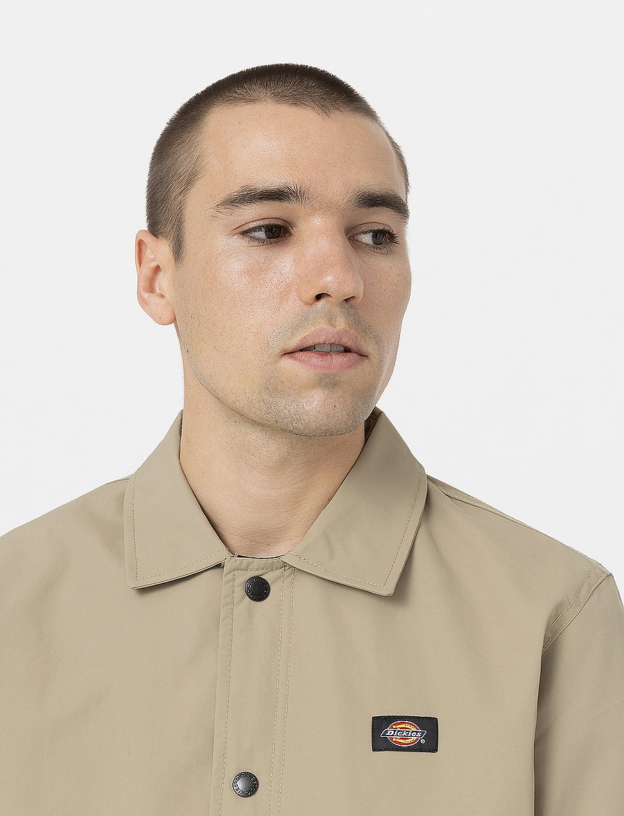 Dickies - OAKPORT COACH JACKET - sügisjoped - khaki - 4