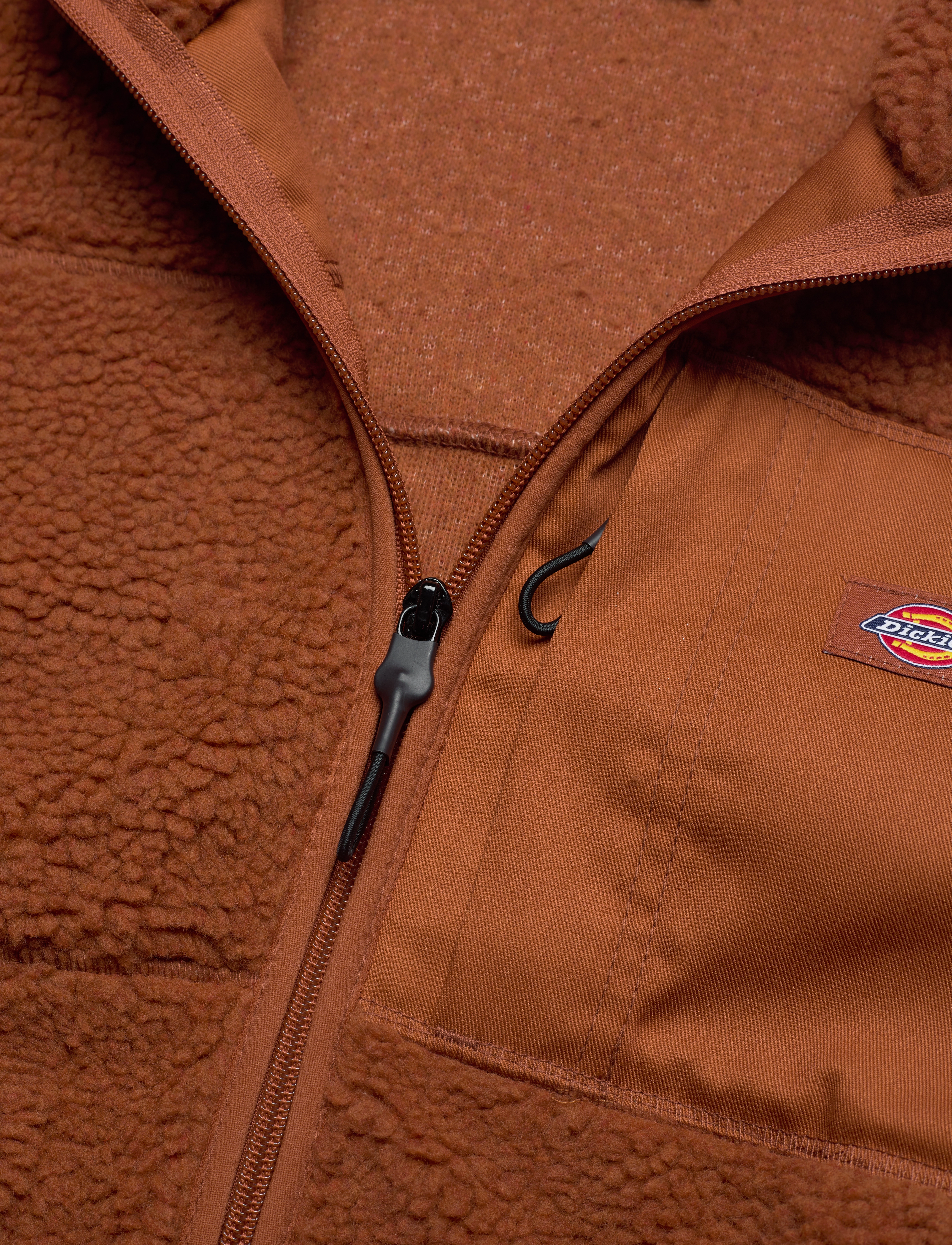 Dickies - RED CHUTE FLEECE - gingerbread - 2