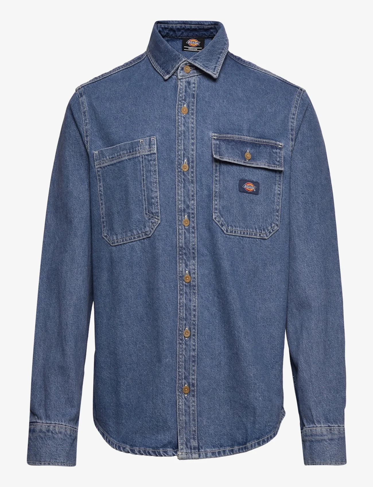 Dickies - KIBLER LS - jeansskjorter - classic blue - 0