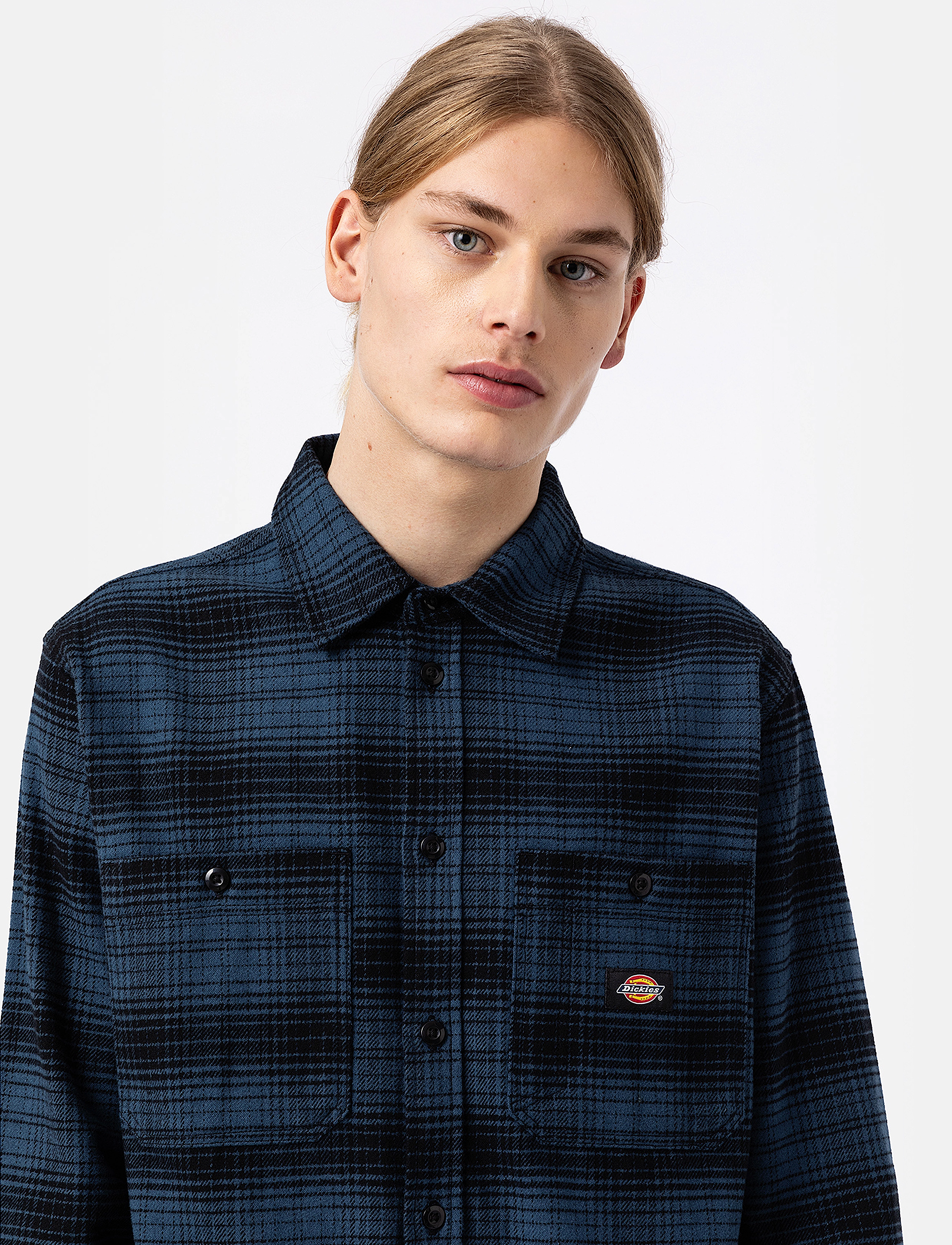 Dickies - EVANSVILLE LS - air force blue - 4